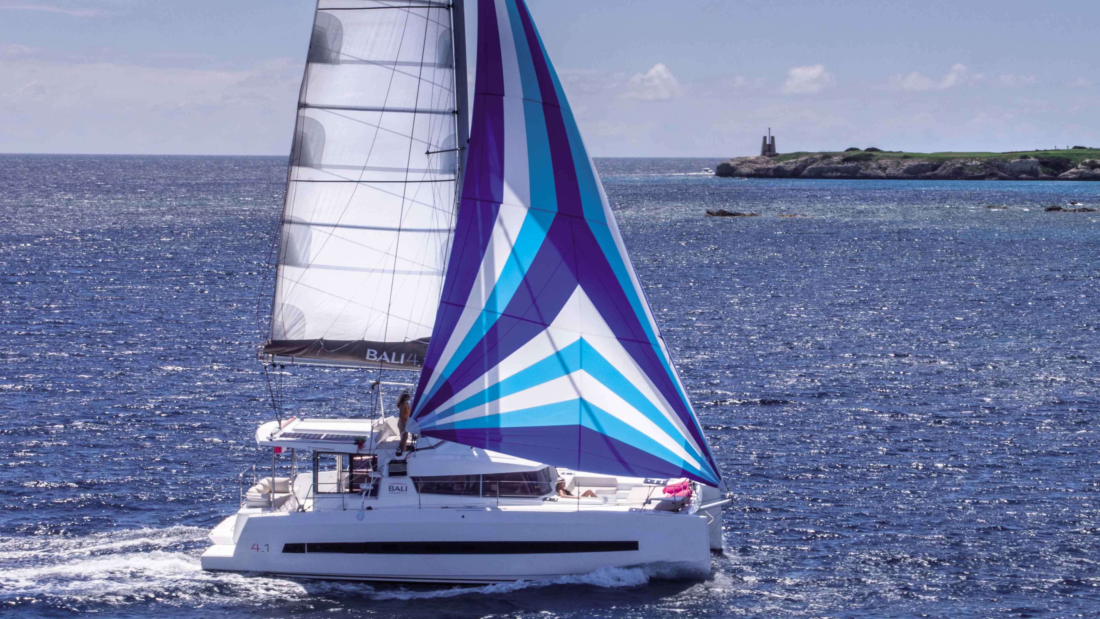 Bali prestige catamaran, Greece, Sailing holidays, Sports, 3840x2160 4K Desktop