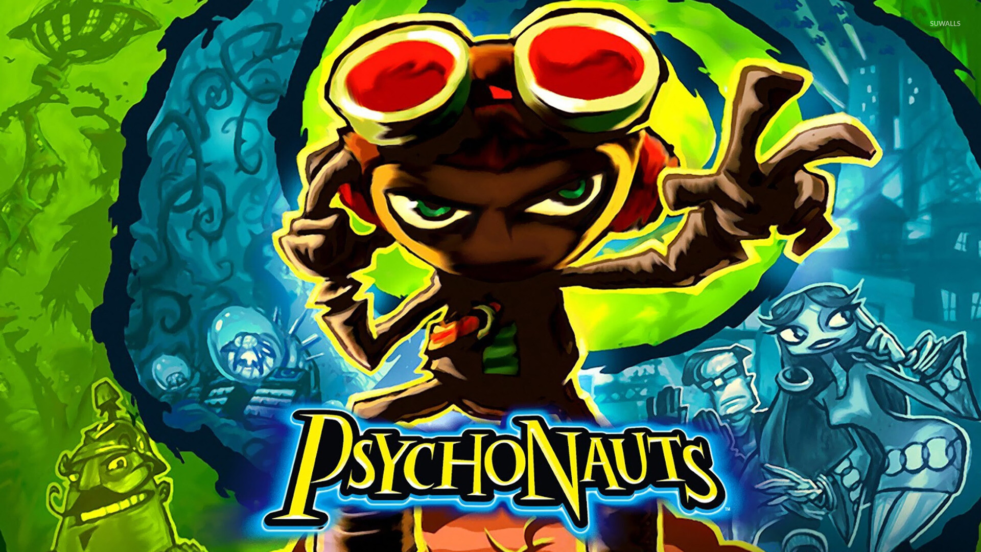 Poster, Psychonauts 2 Wallpaper, 1920x1080 Full HD Desktop