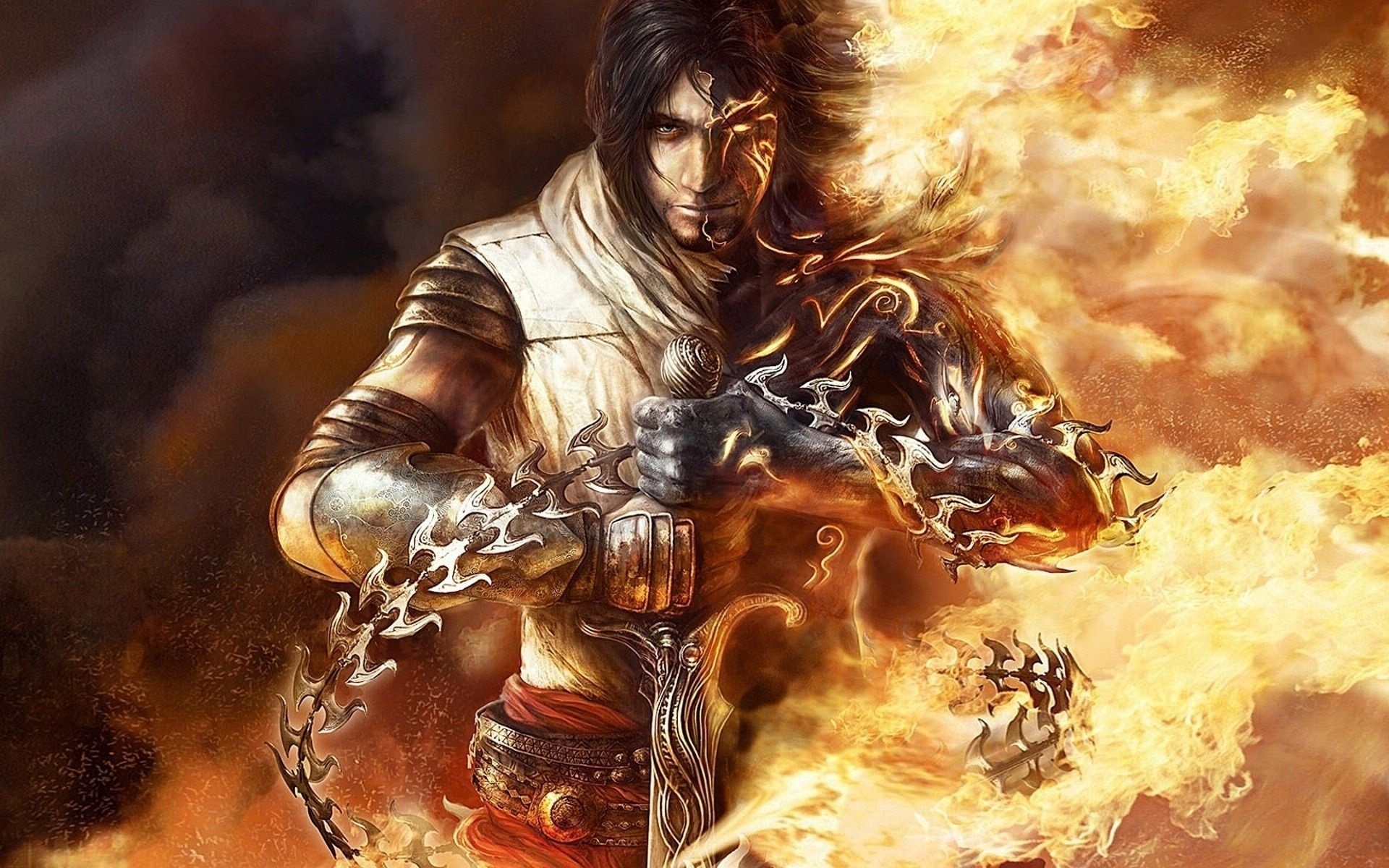 Dark Prince, Daggertail chain weapon, Prince of Persia: The Two Thrones, HD Desktop wallpaper