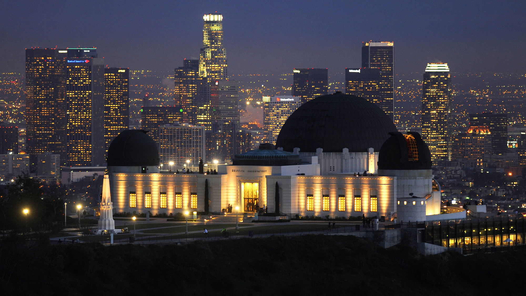 Observatoire Griffith, Los Ma Plante, PPS Diaporama Gratuit, Blogues Photos, 2000x1130 HD Desktop