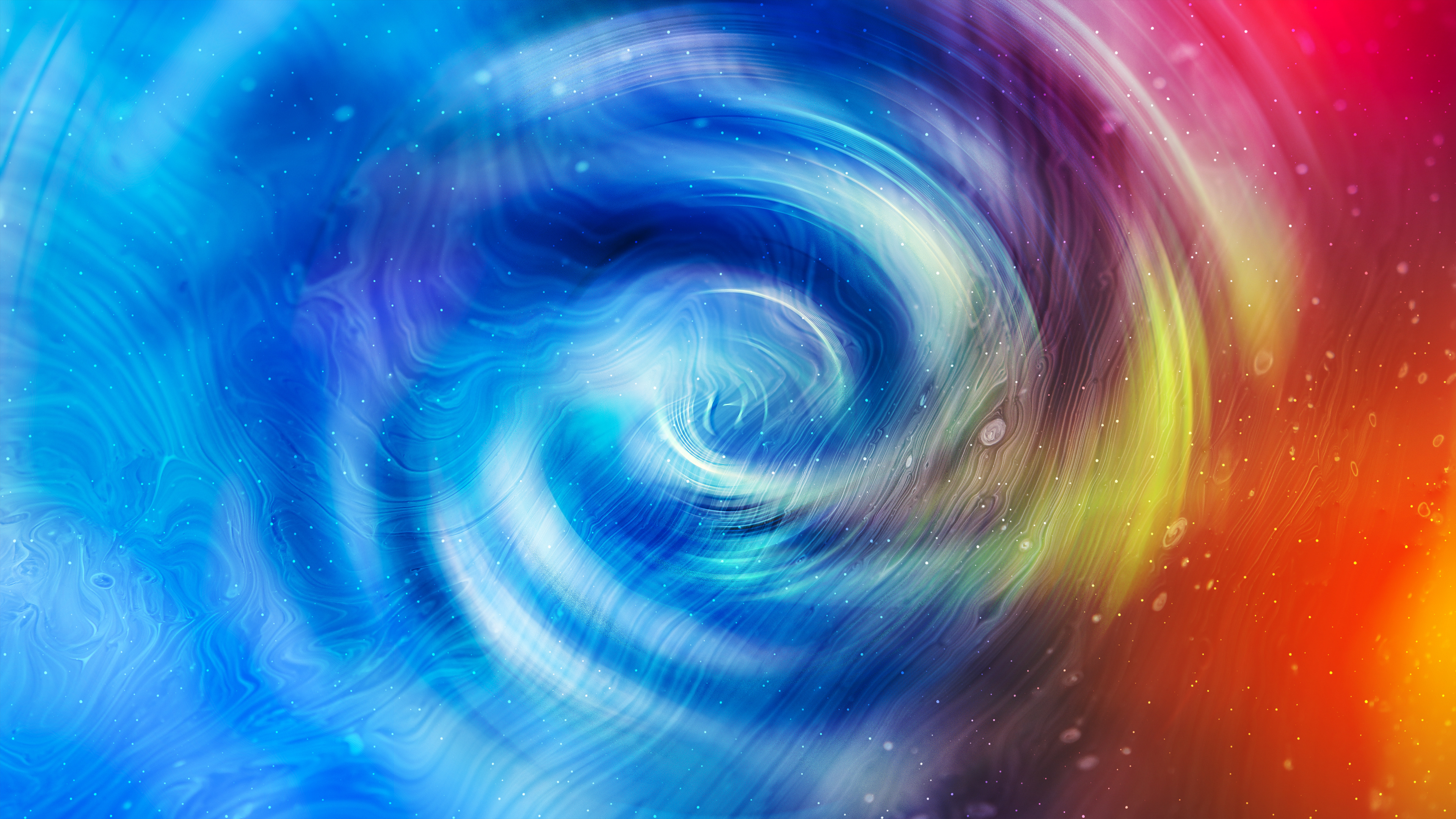 Swirl abstract digital art, HD wallpapers, Backgrounds, 3840x2160 4K Desktop