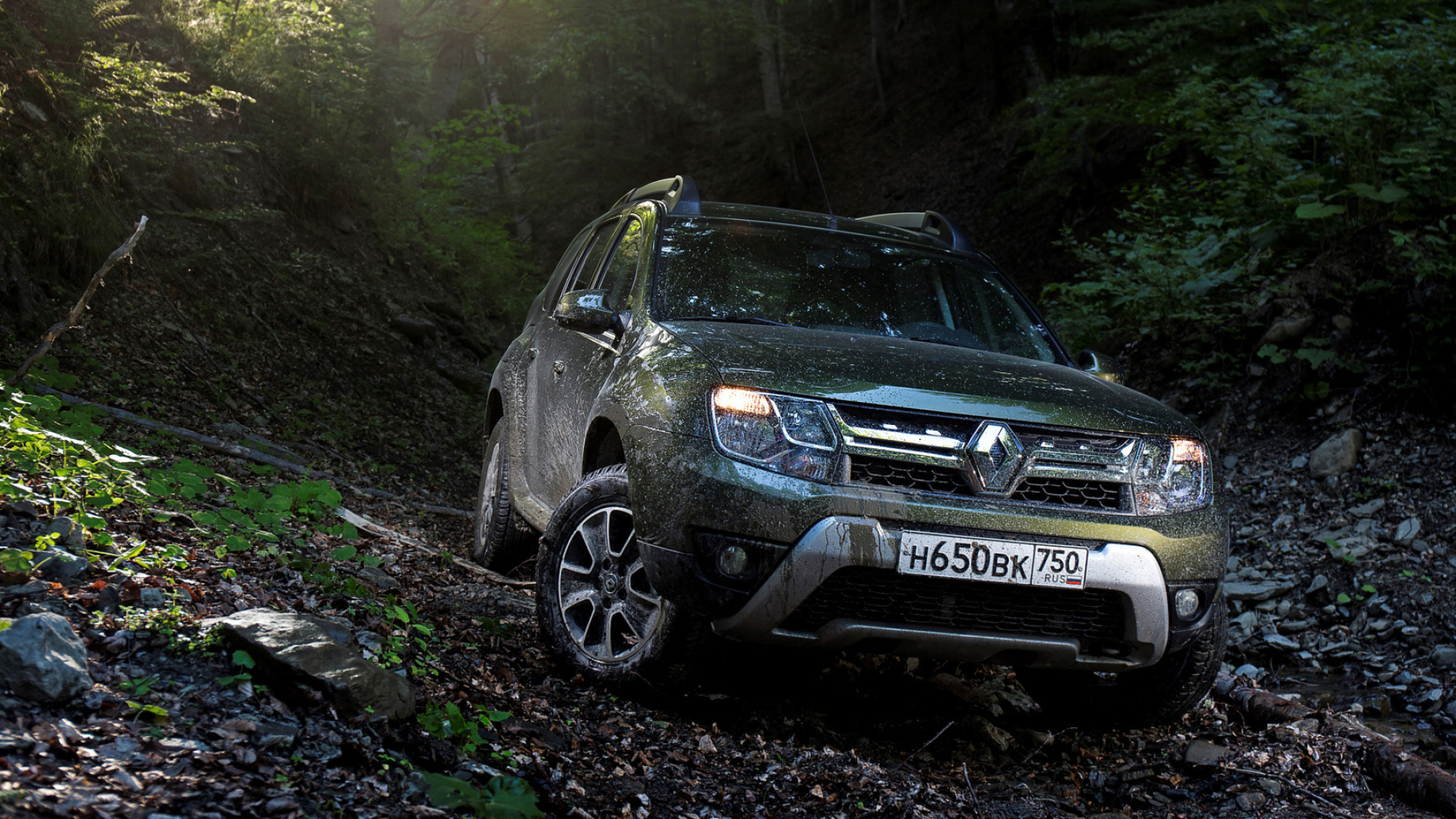 Renault Duster, Off-road Driving Wallpaper, 1920x1080 Full HD Desktop