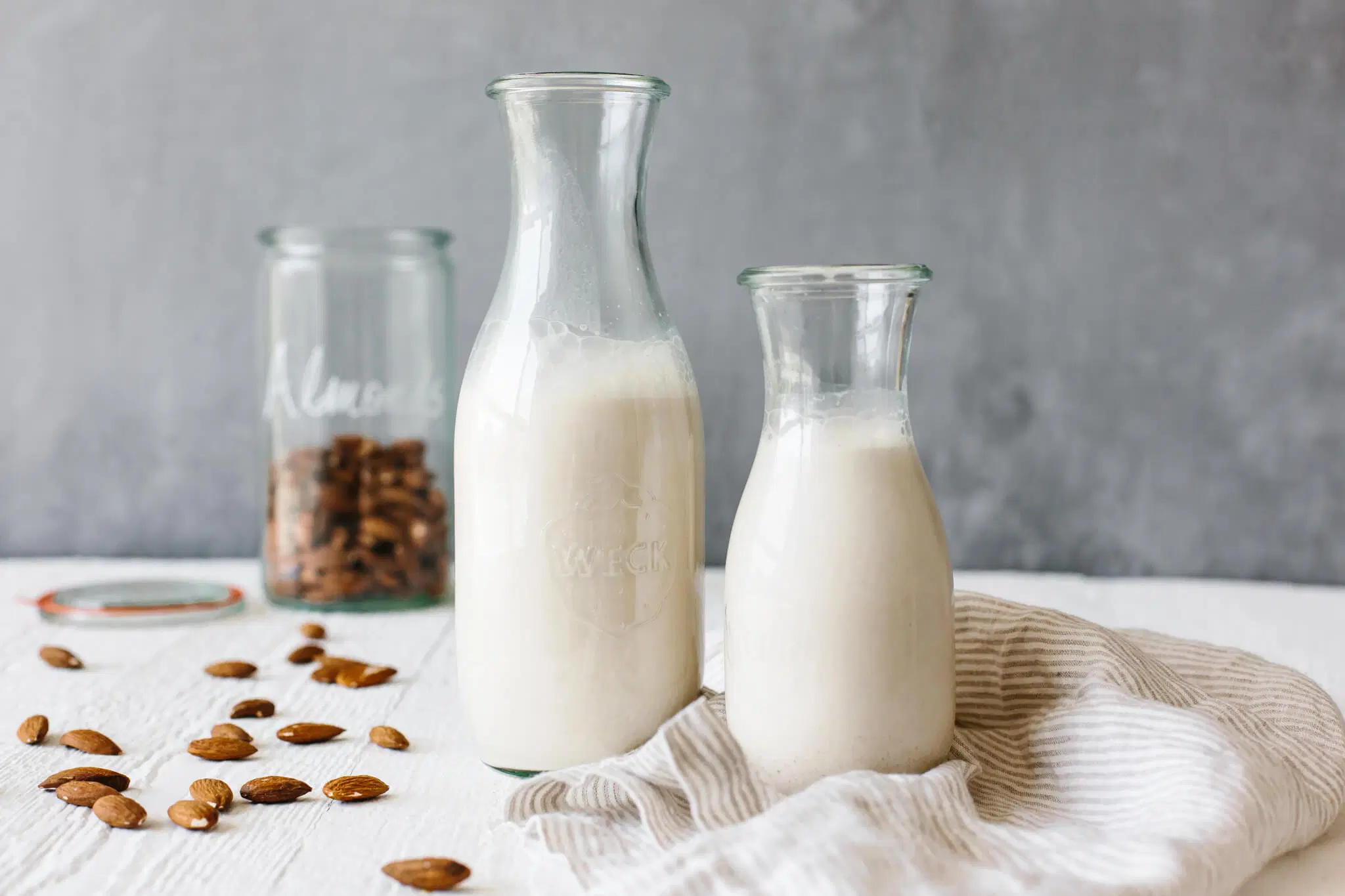 Almond milk recipe, Nut milk alternative, Dairy-free option, Plant-based beverage, 2050x1370 HD Desktop