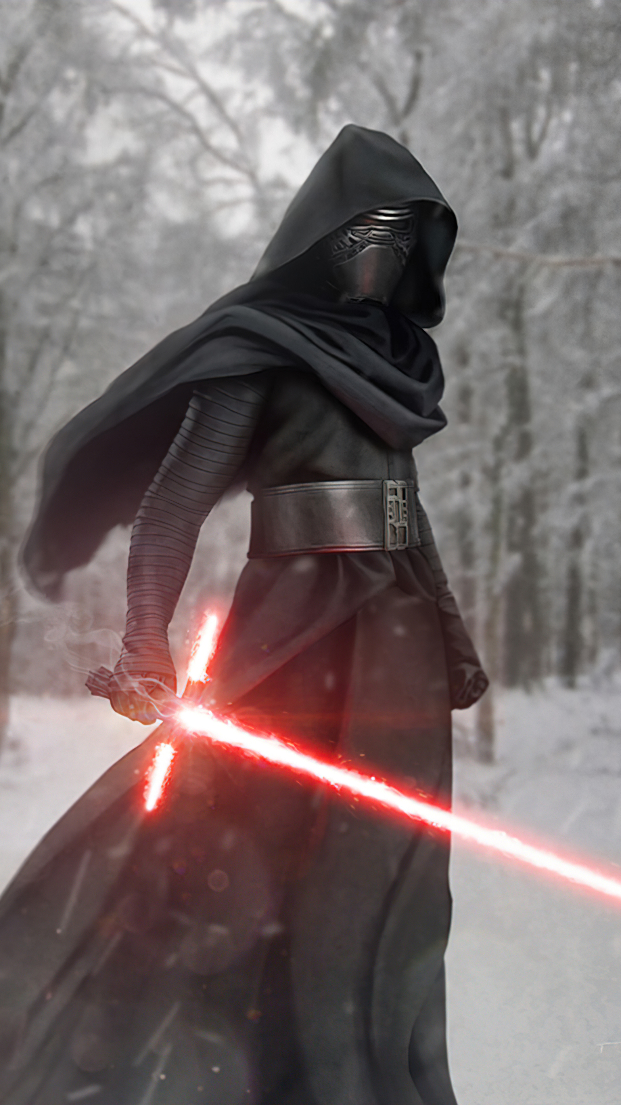 Kylo Ren, Art, Sony Xperia, Premium HD, 2160x3840 4K Phone