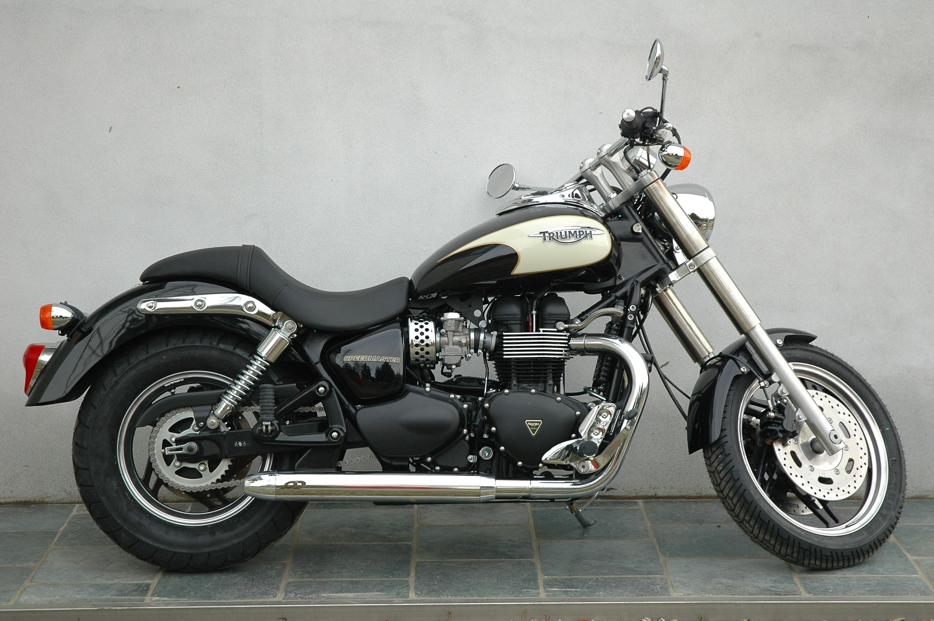 Triumph Speedmaster, QD Exhaust, Megaphone type, 3010x2000 HD Desktop