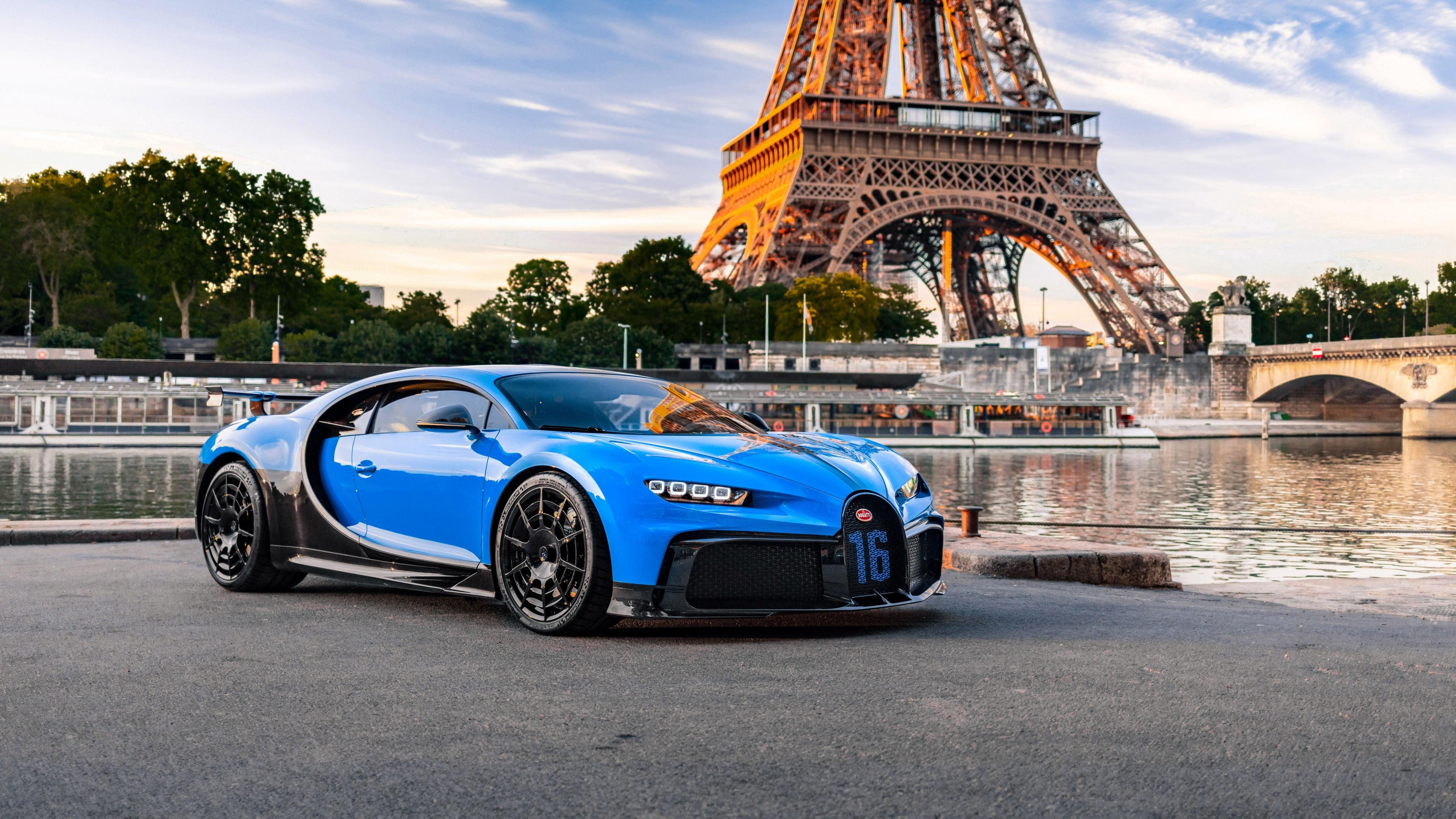 Pur Sport Edition, Bugatti Chiron Wallpaper, 3840x2160 4K Desktop