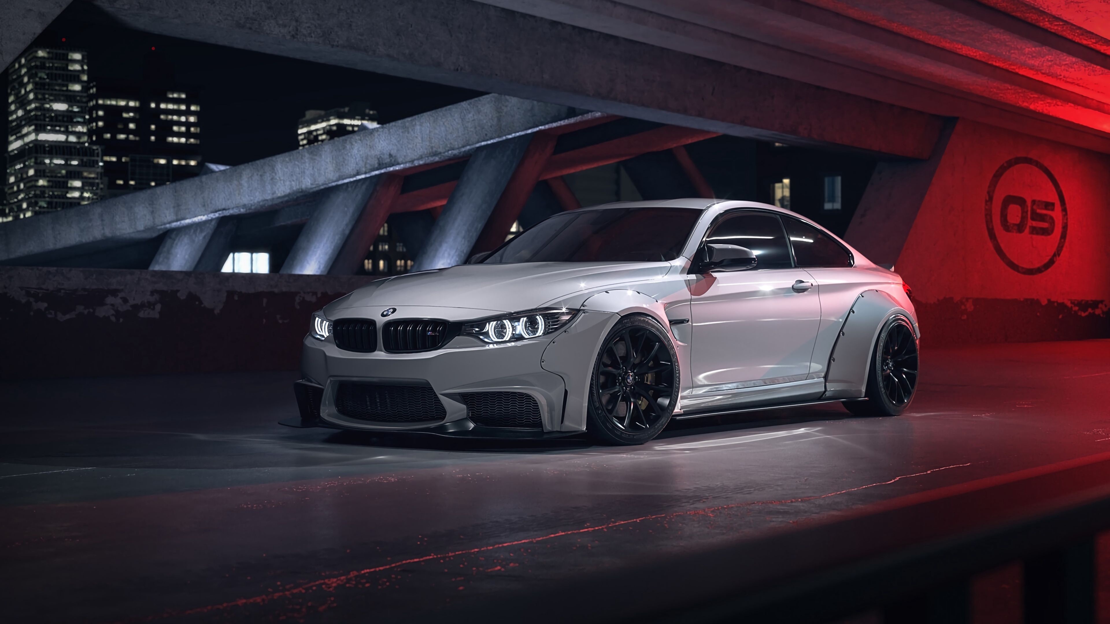 Liberty Walk, BMW M4 Wallpaper, 3840x2160 4K Desktop