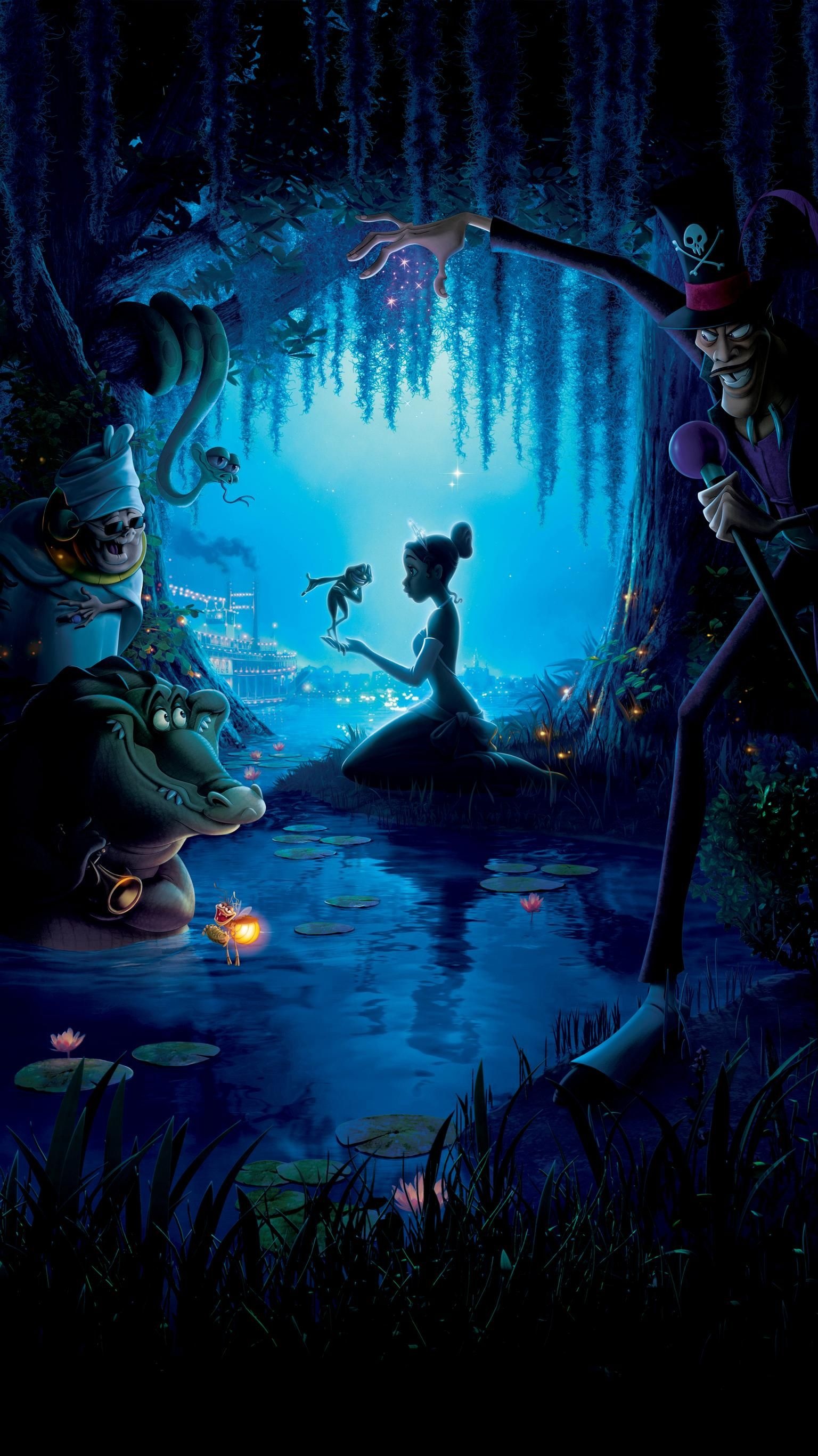 The Princess and the Frog, Disney Wallpaper, 1540x2740 HD Phone