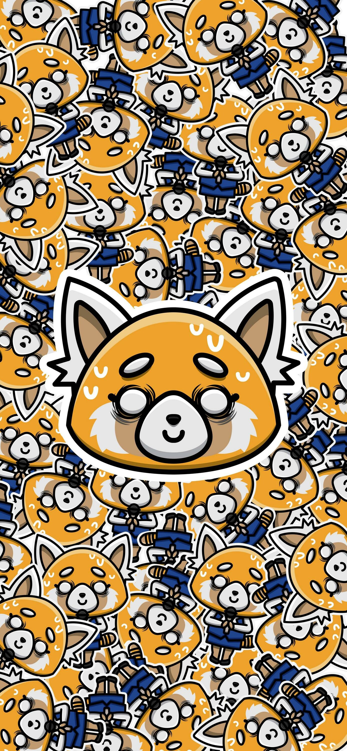 Aggretsuko, Don't rage out, Imgur album, Captivating art, 1390x3000 HD Phone