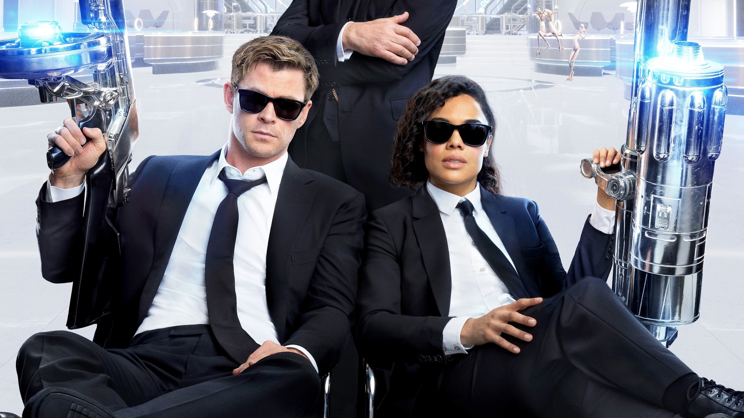 Mnner in Schwarz International, Chris Hemsworth, Tessa Thompson, PC Desktop, 2560x1440 HD Desktop