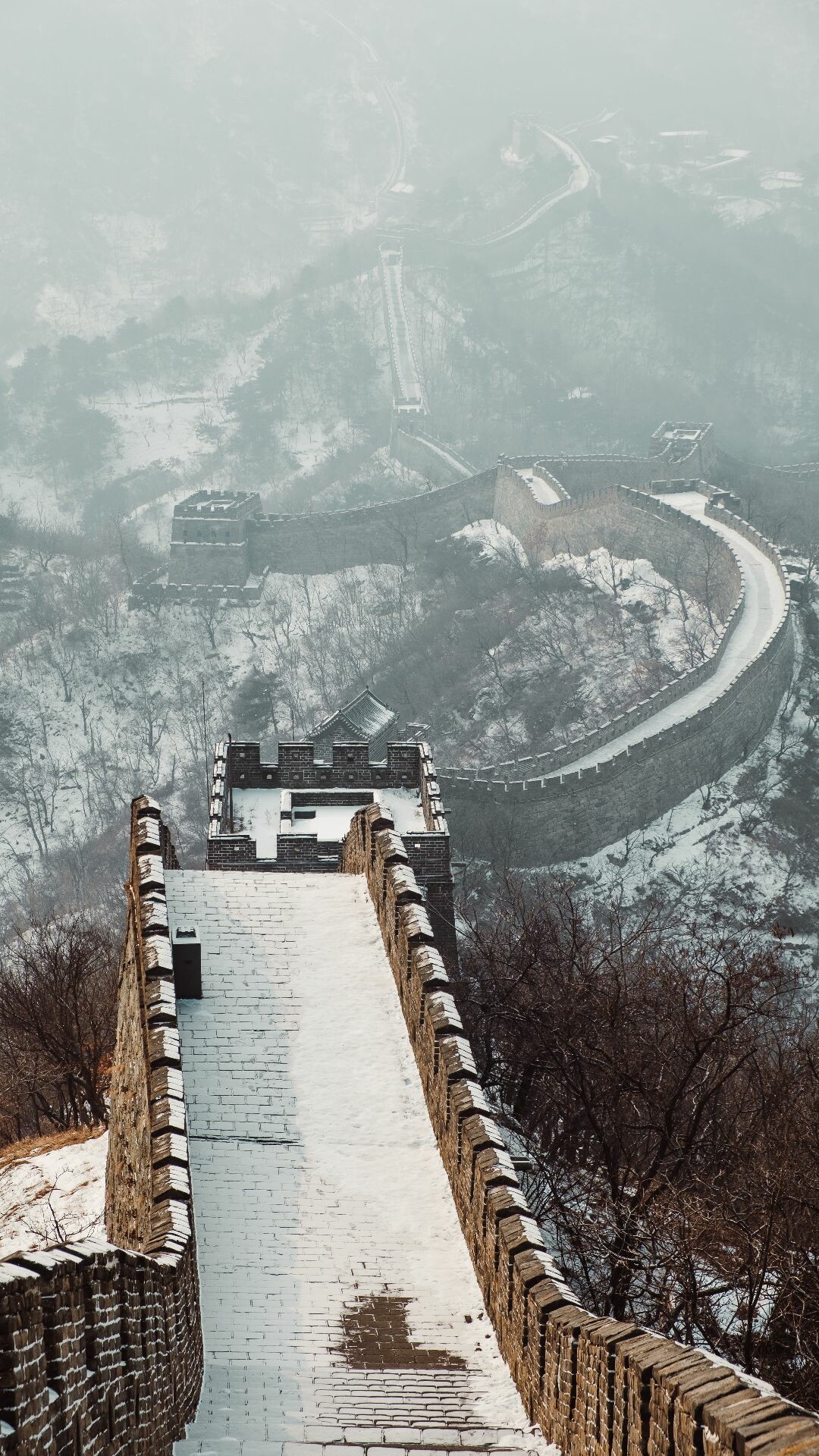 Great Wall of China, Majestic landmark, Historical monument, Cultural heritage, 1080x1920 Full HD Phone