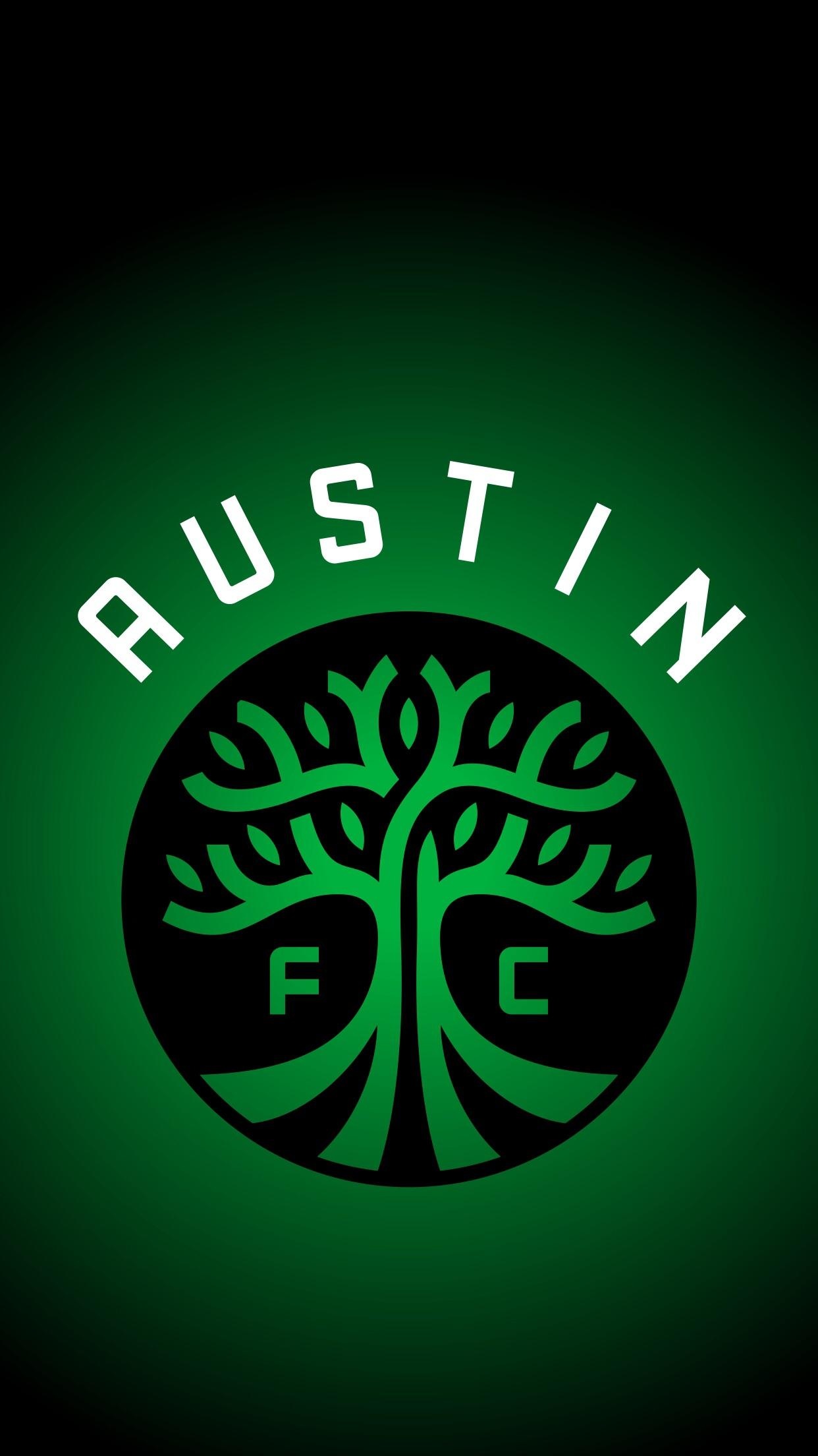 Austin FC logo, MLS Wallpaper, 1250x2210 HD Phone