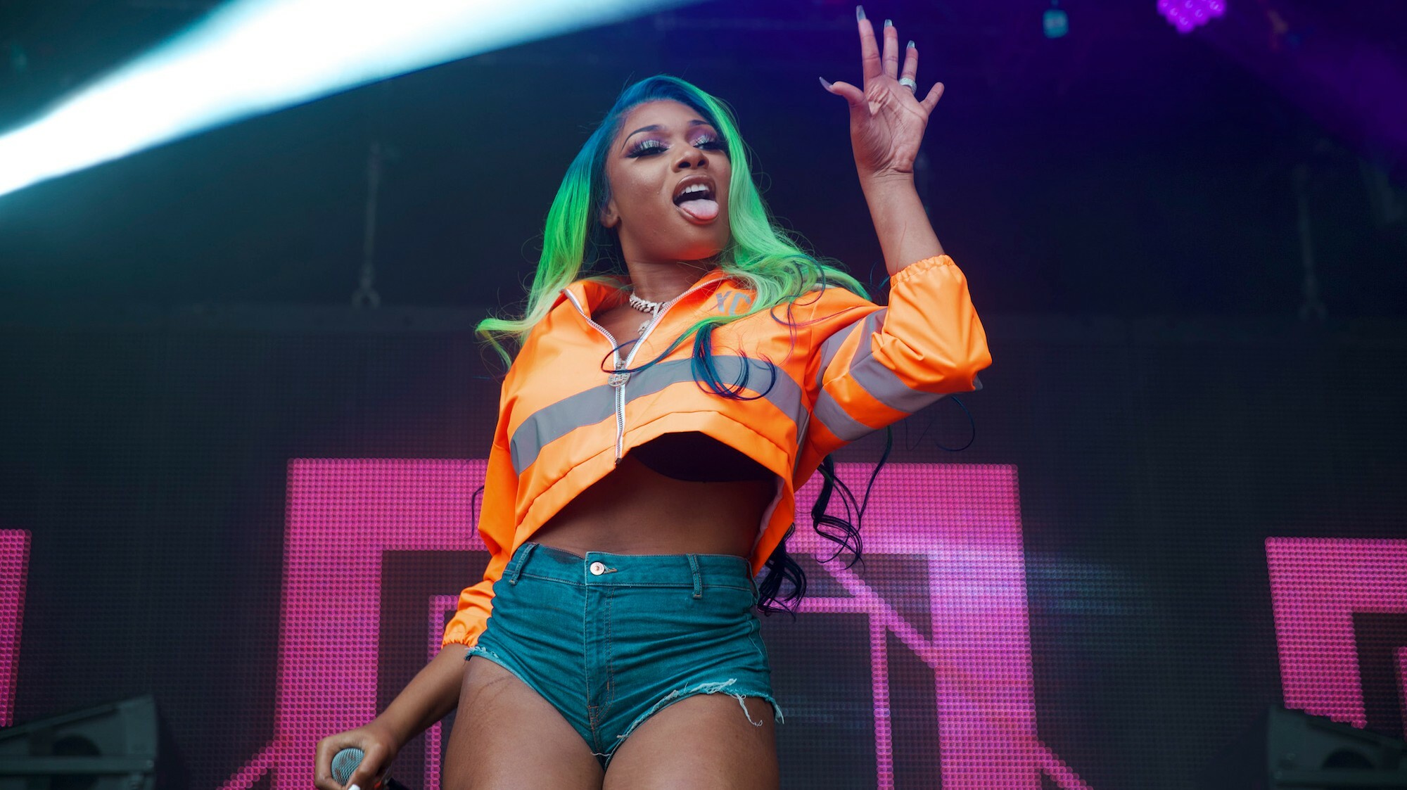 Megan Thee Stallion, Unstoppable force, Empowering lyrics, Trendsetter, 2000x1130 HD Desktop