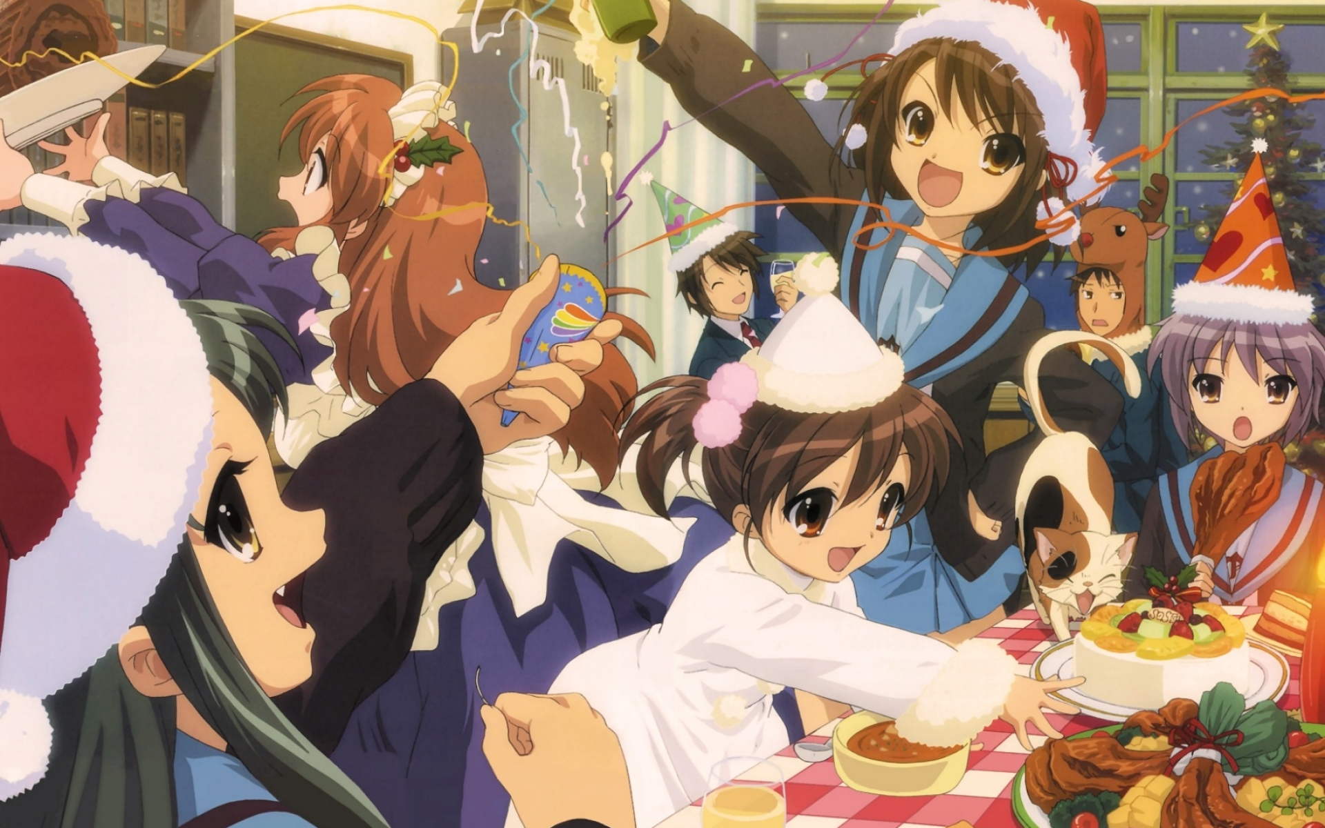 Melancholy of Haruhi Suzumiya, Funkyrach01 wallpaper, Fanpop, Anime, 1920x1200 HD Desktop