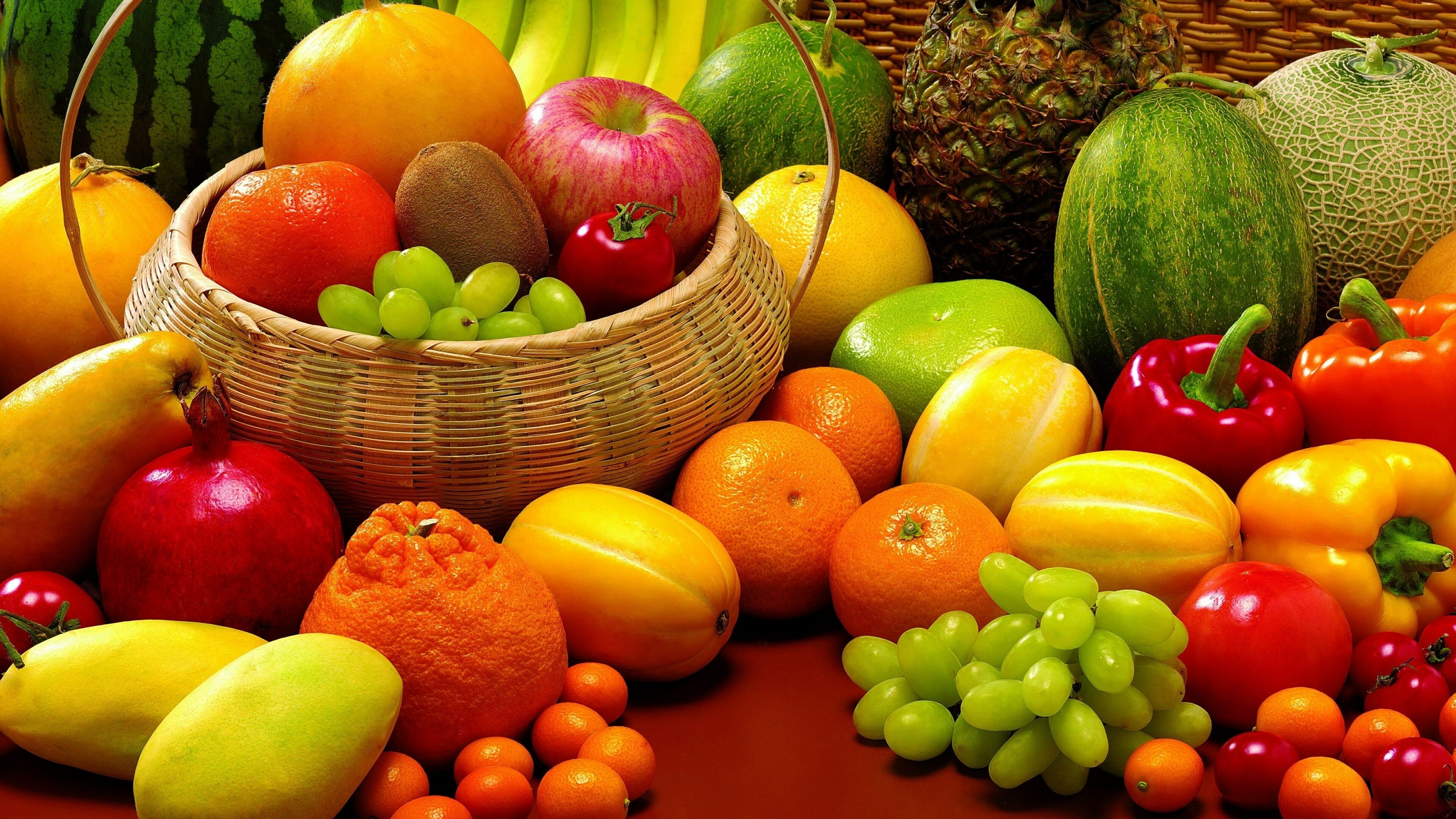 Fruit paradise, Fresh and vibrant, Nature's sweetness, Wholesome goodness, 3840x2160 4K Desktop