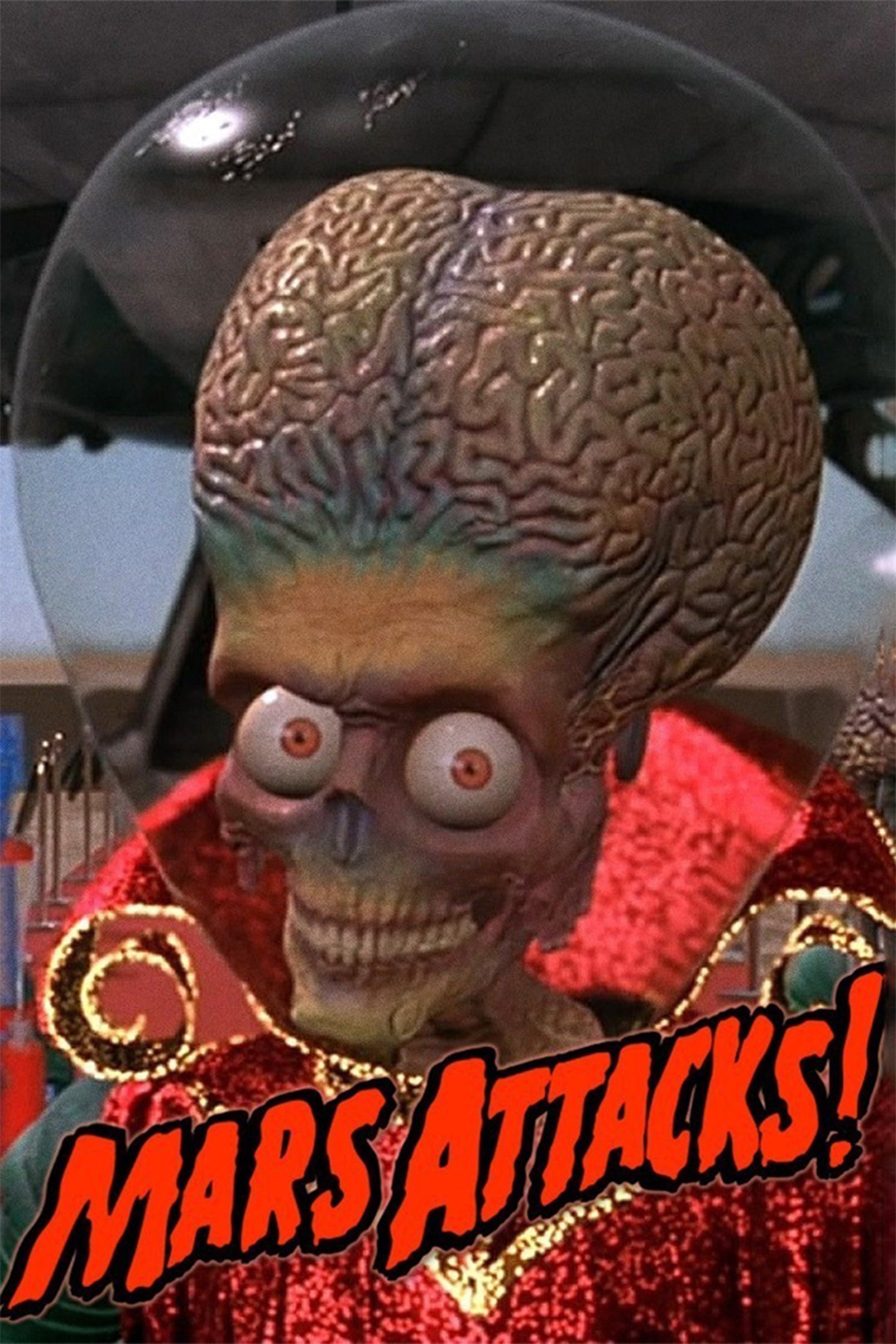 Mars Attacks!, Watch full movie online, Alien invasion, Sci-fi comedy, 1920x2880 HD Phone