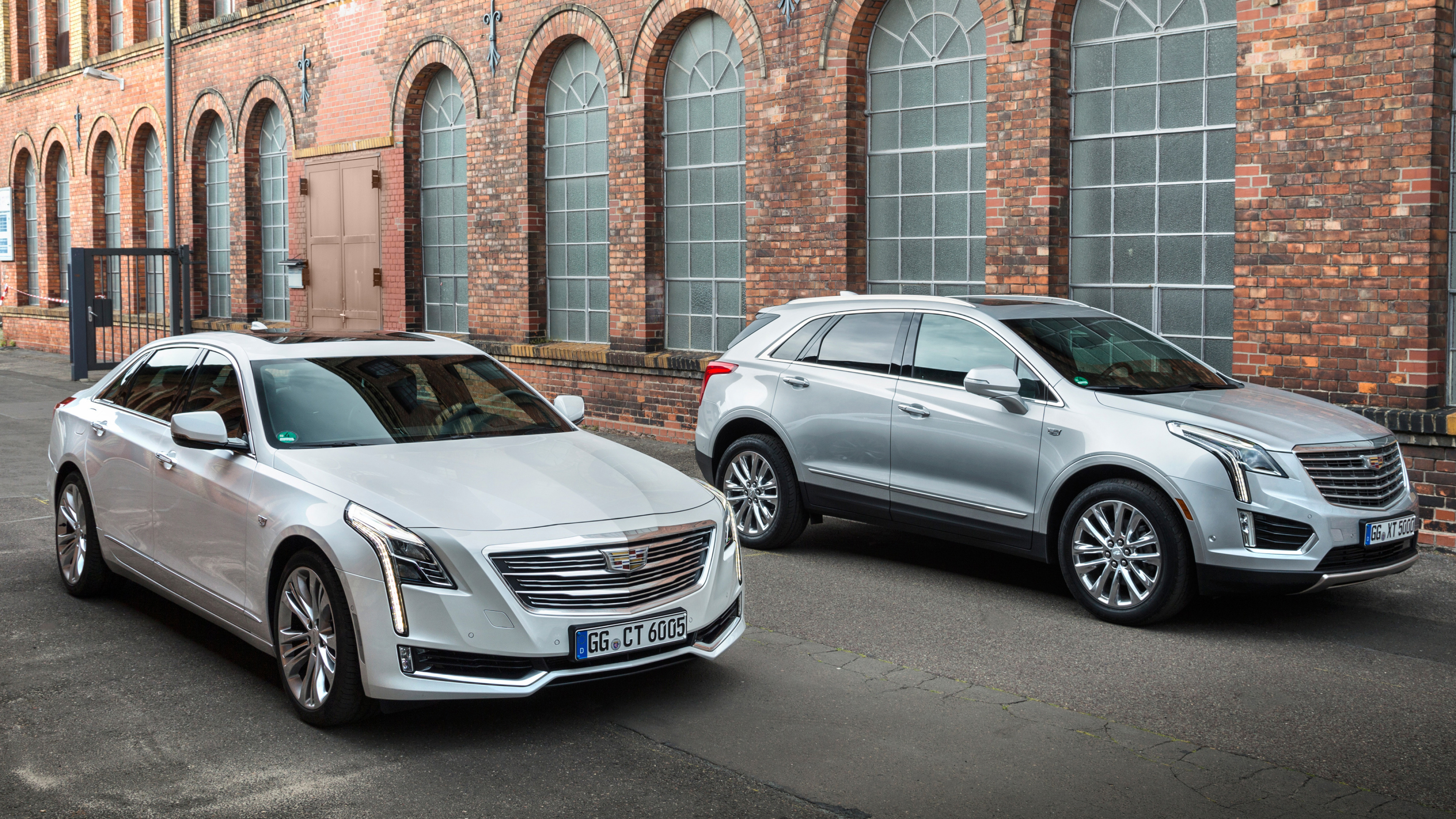 CT6 vs XT5, Cadillac Wallpaper, 3840x2160 4K Desktop