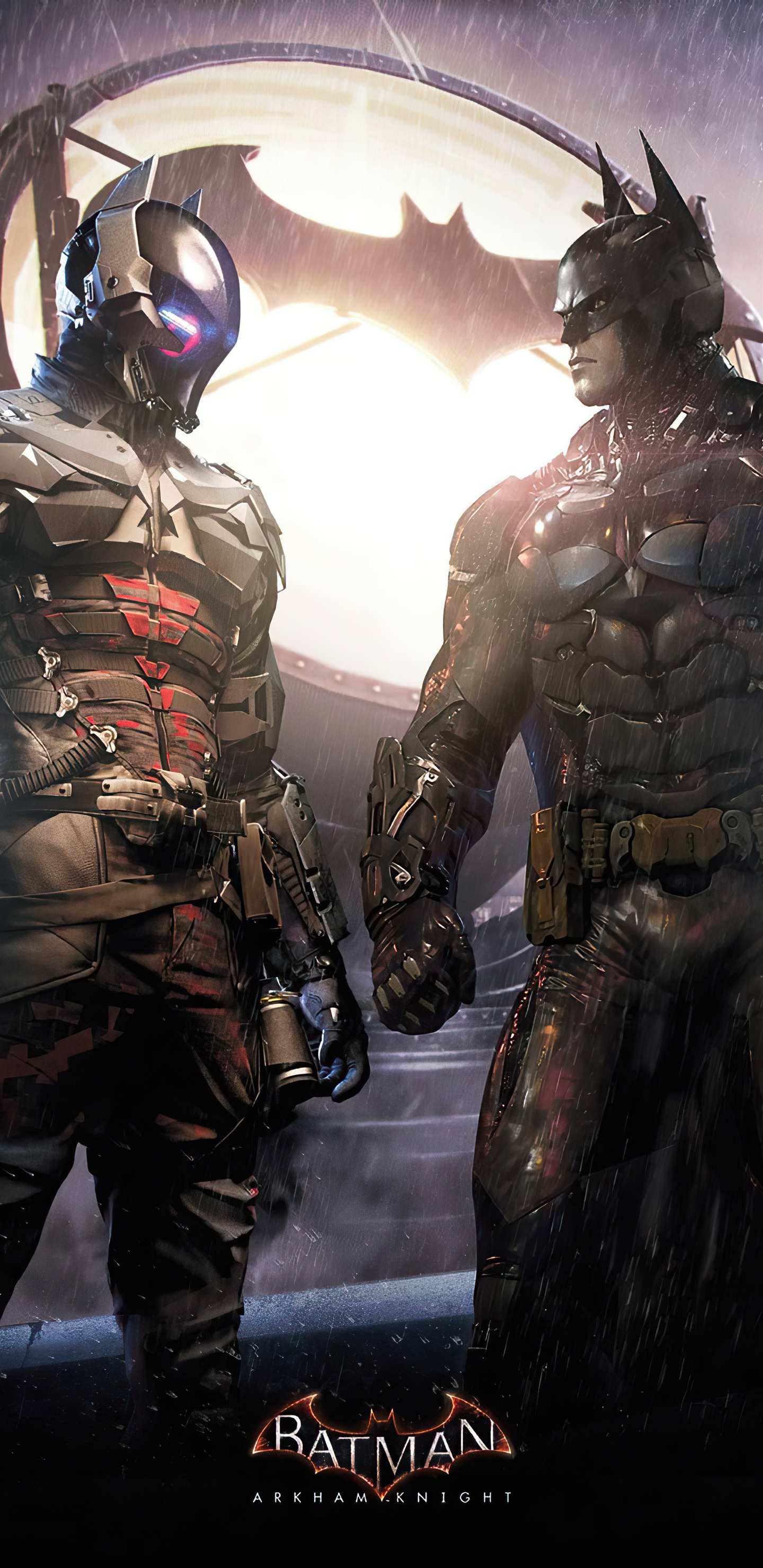 Arkham Knight, Batman, Bat-Signal, Batman: Arkham Knight, HD Phone wallpaper
