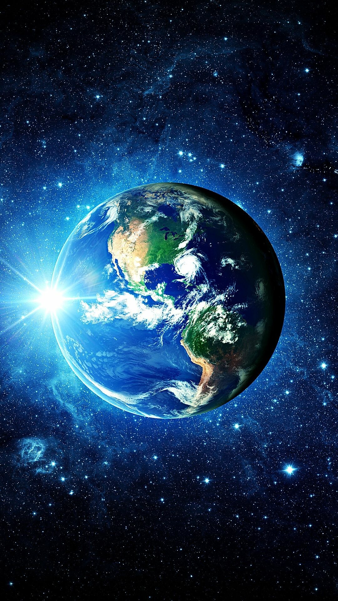 Earth wallpaper, Global beauty, Planet's allure, Astral fascination, 1080x1920 Full HD Phone