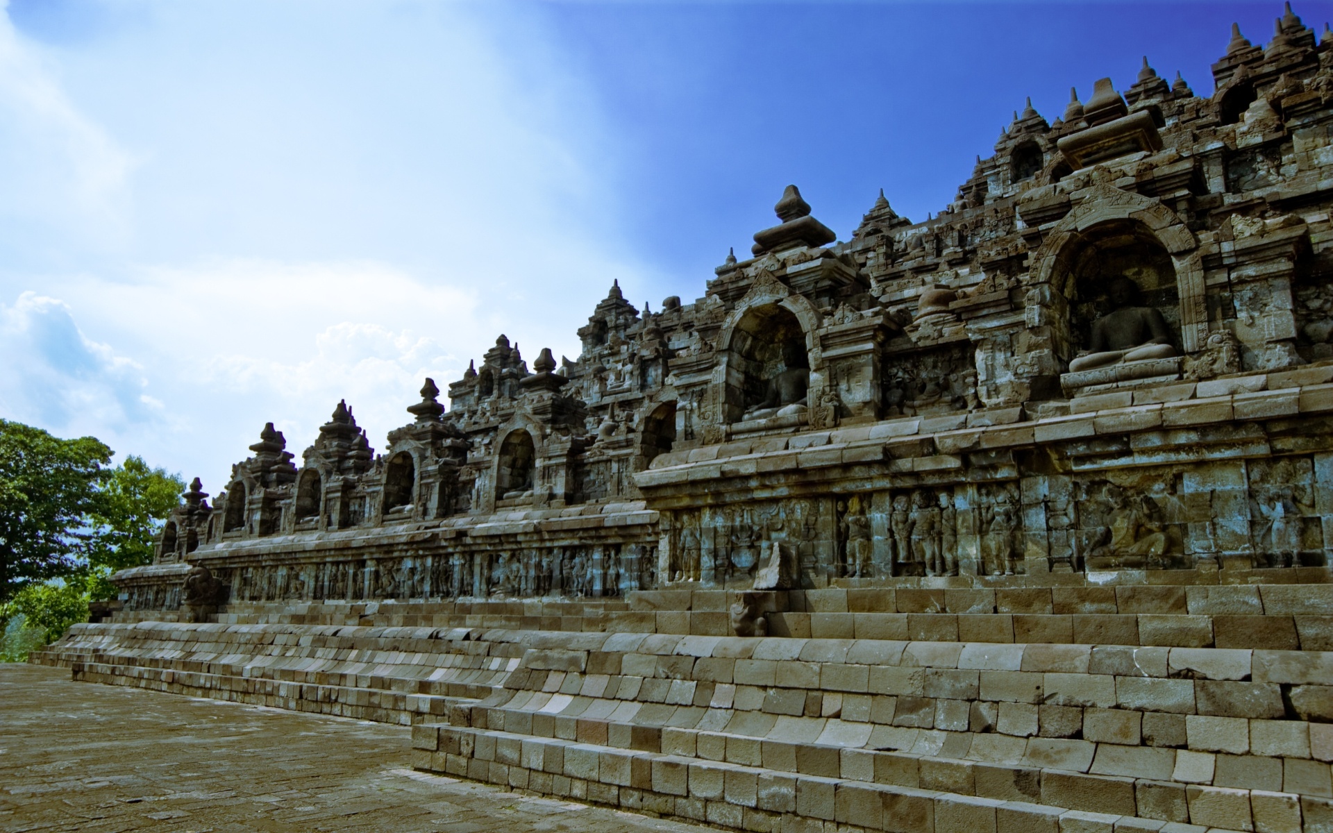 Borobudur HD wallpaper, Background image, 1920x1200 HD Desktop