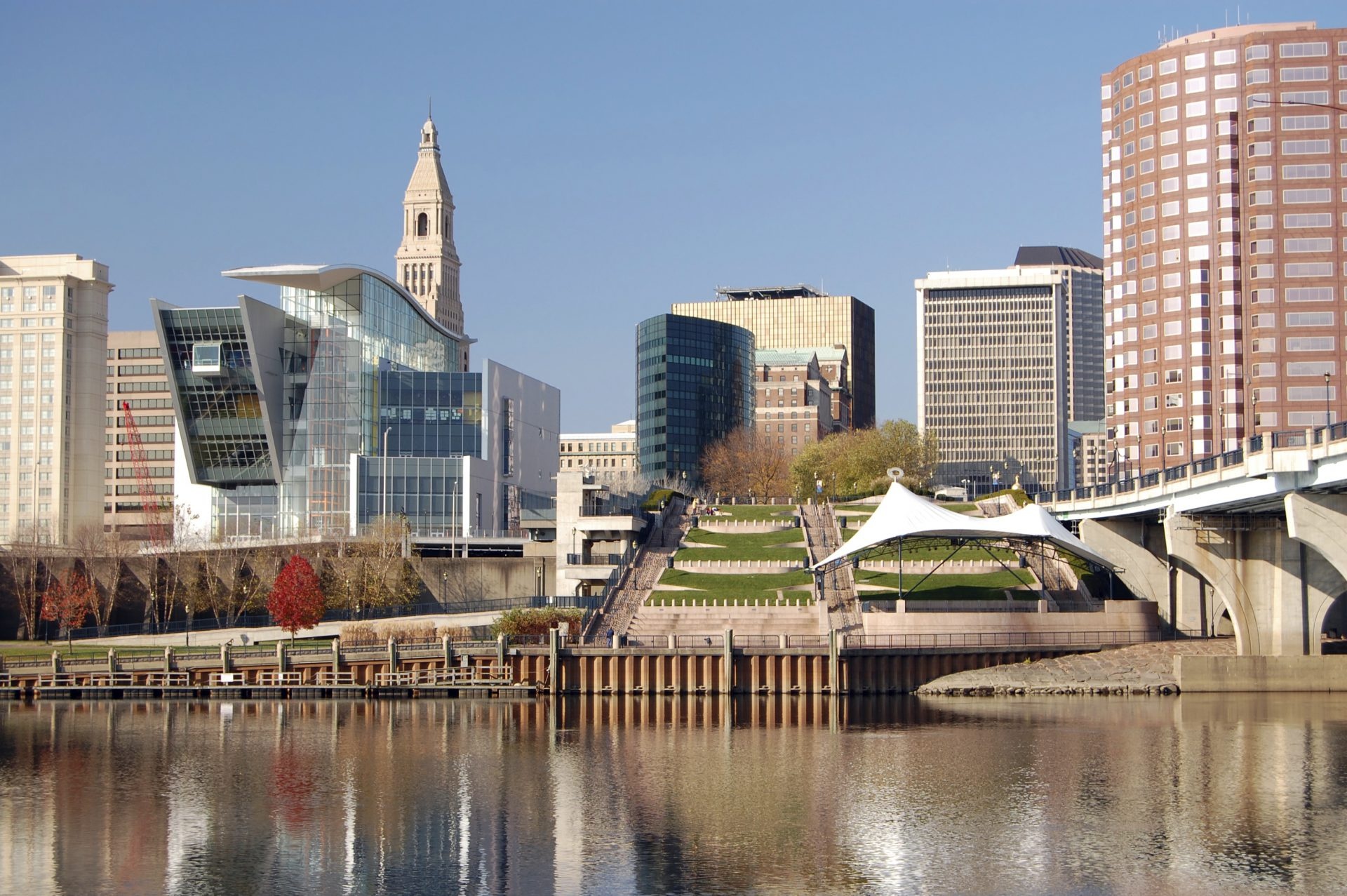 Hartford, Hartford CT skyline, Connecticut, 1920x1280 HD Desktop