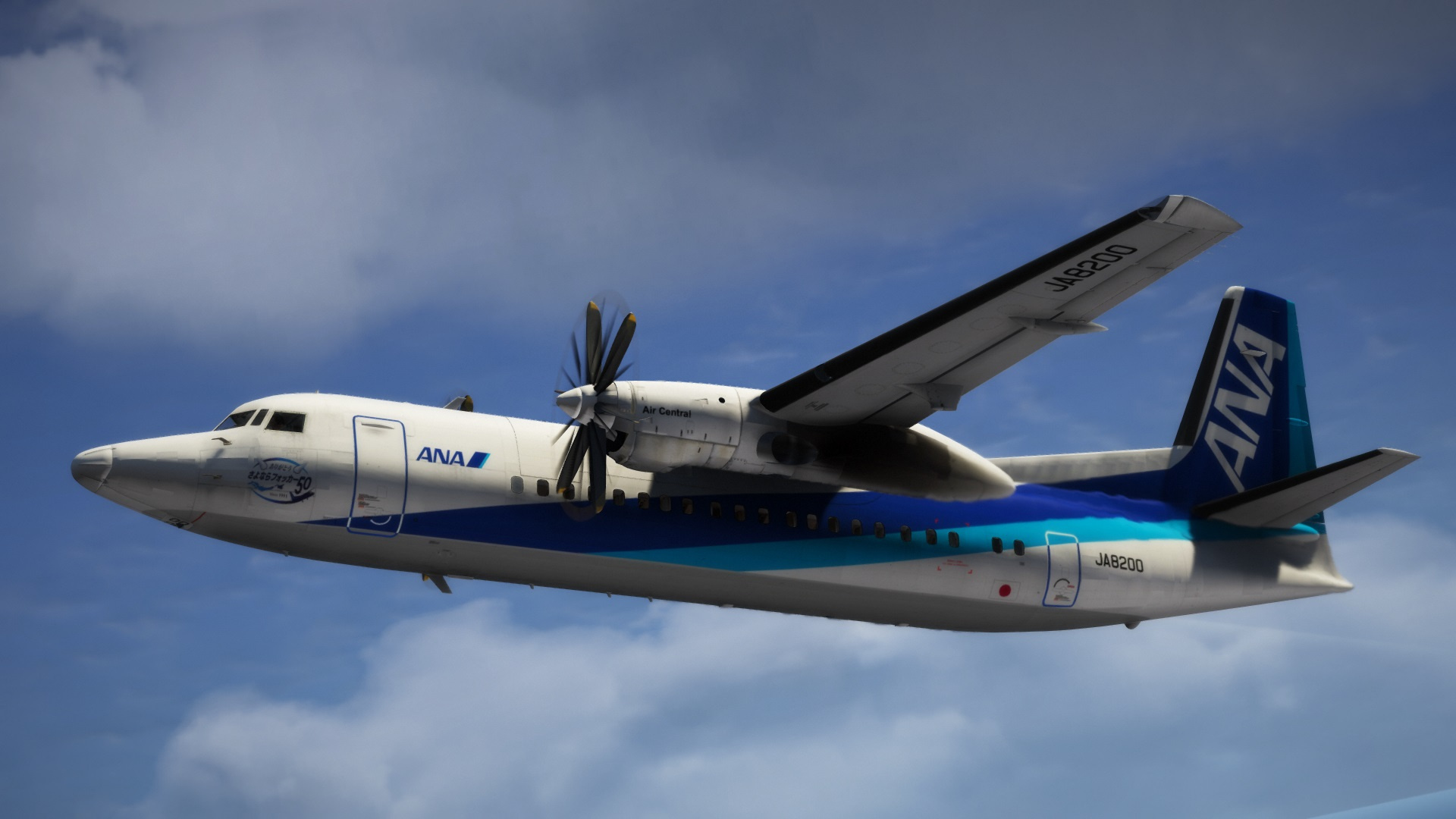 Fokker 50 livery pack, GTA V mods, Aviation enthusiasts, Fokker liveries, 1920x1080 Full HD Desktop