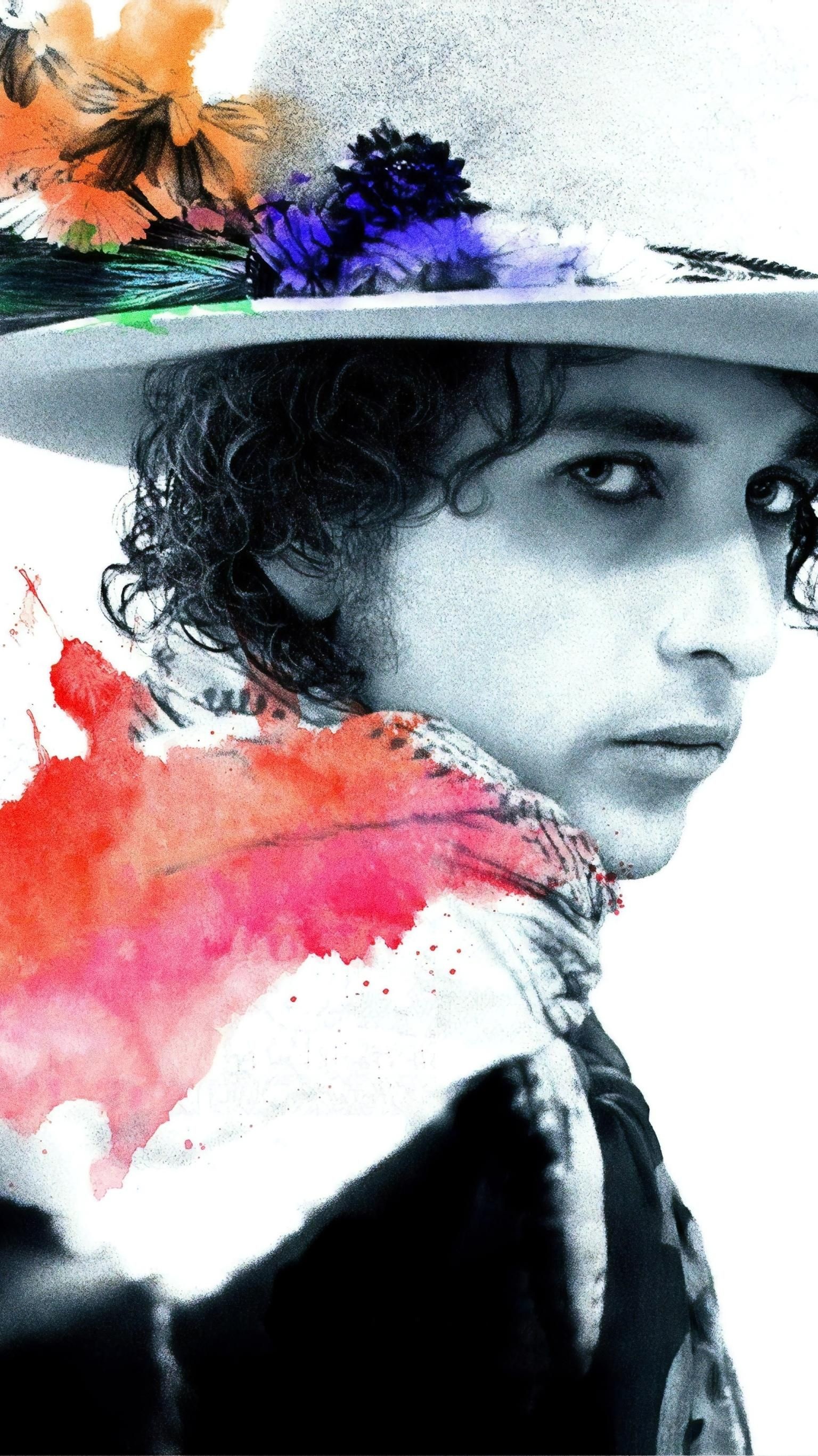 Bob Dylan, Celebs, Artwork, Martin Scorsese, 1540x2740 HD Phone