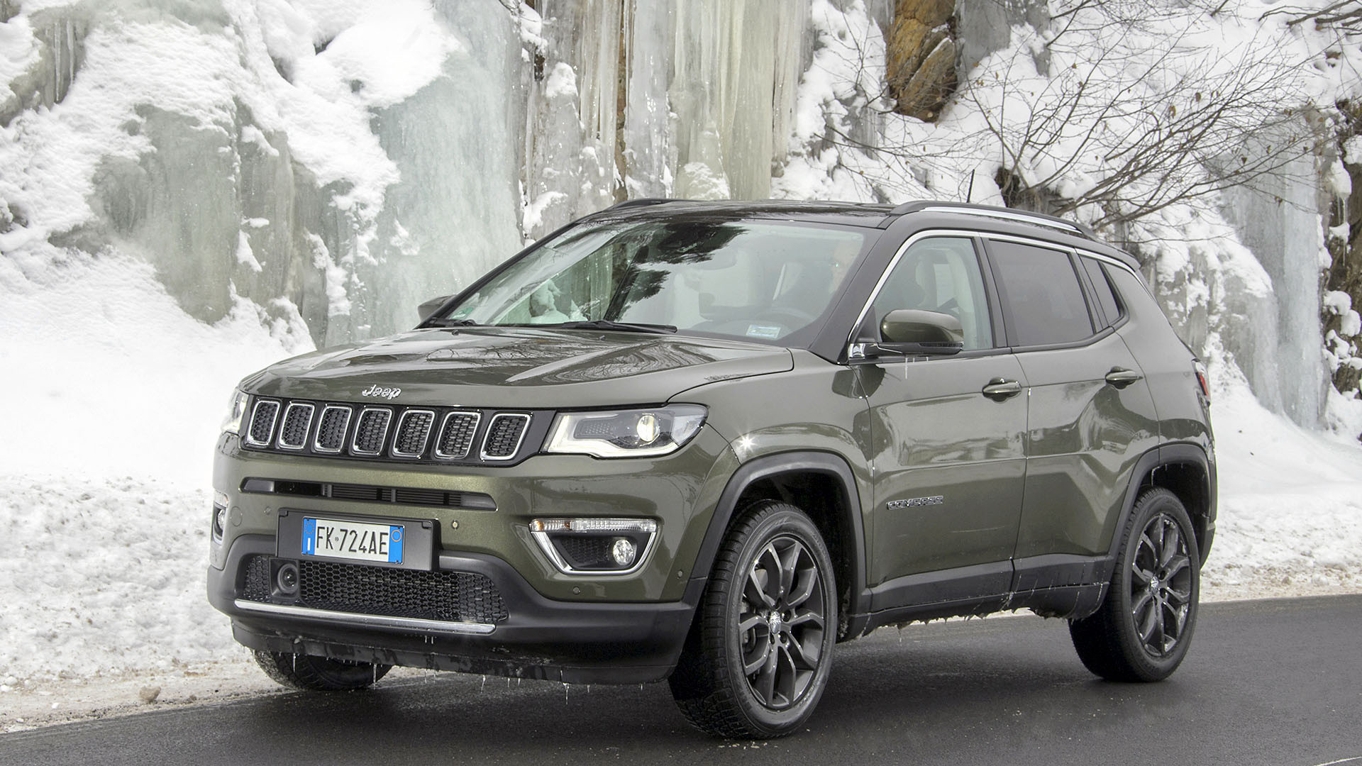 Jeep Compass 2017, Diesel engine, Winter test, Impressive performance, 1920x1080 Full HD Desktop