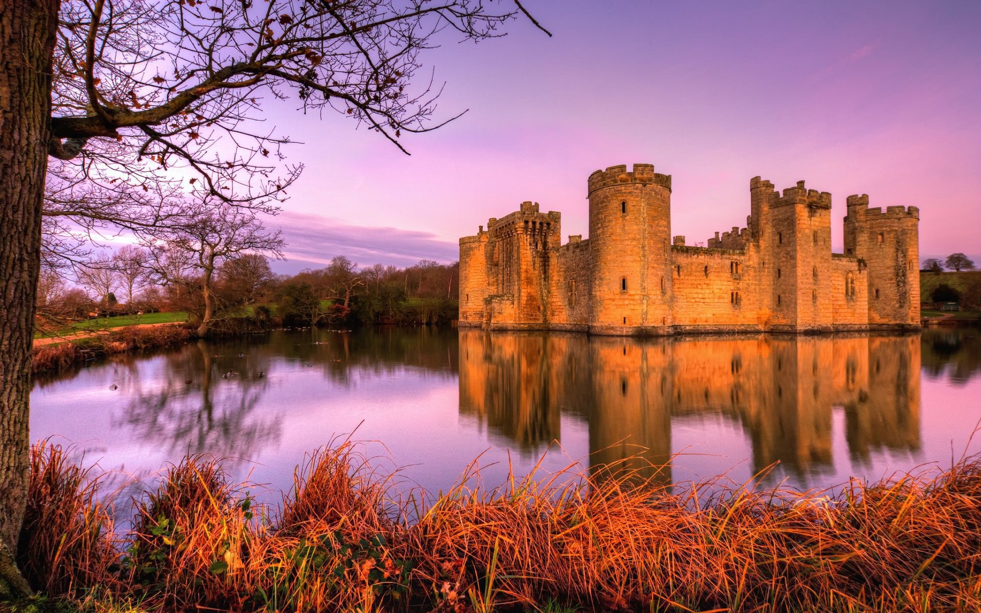 Phone desktop wallpapers, Pictures, Photos, Bodiam Castle, 1920x1200 HD Desktop