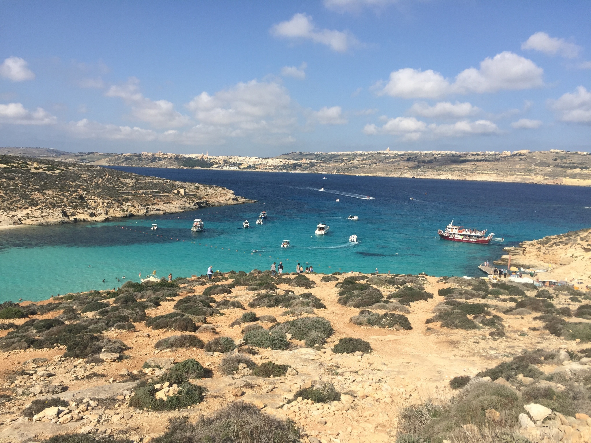 Comino Island, Loop walk, Hiking route, 2050x1540 HD Desktop