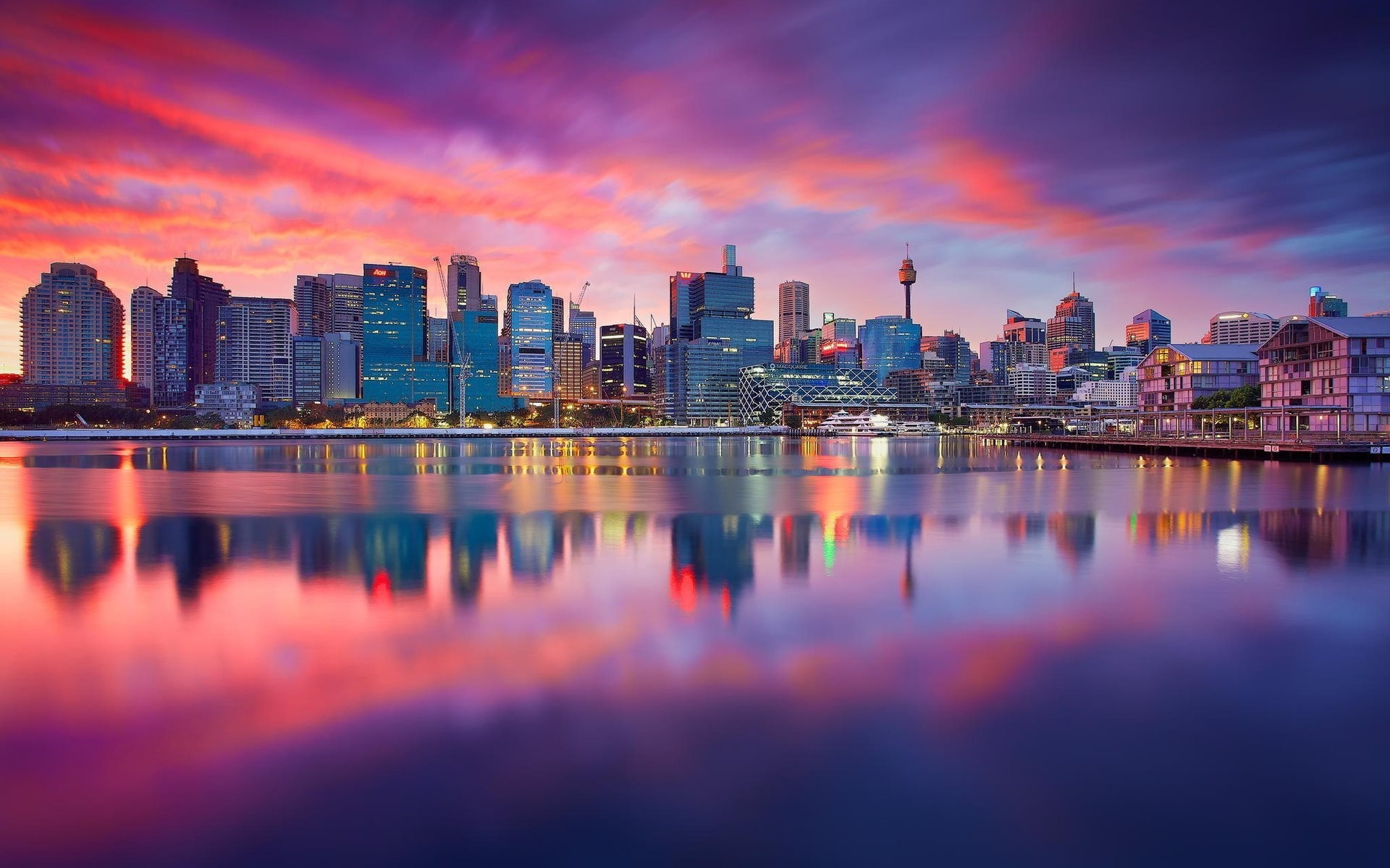 Sydney Australia, Skyline beauty, Dawn view, Travels, 1920x1200 HD Desktop