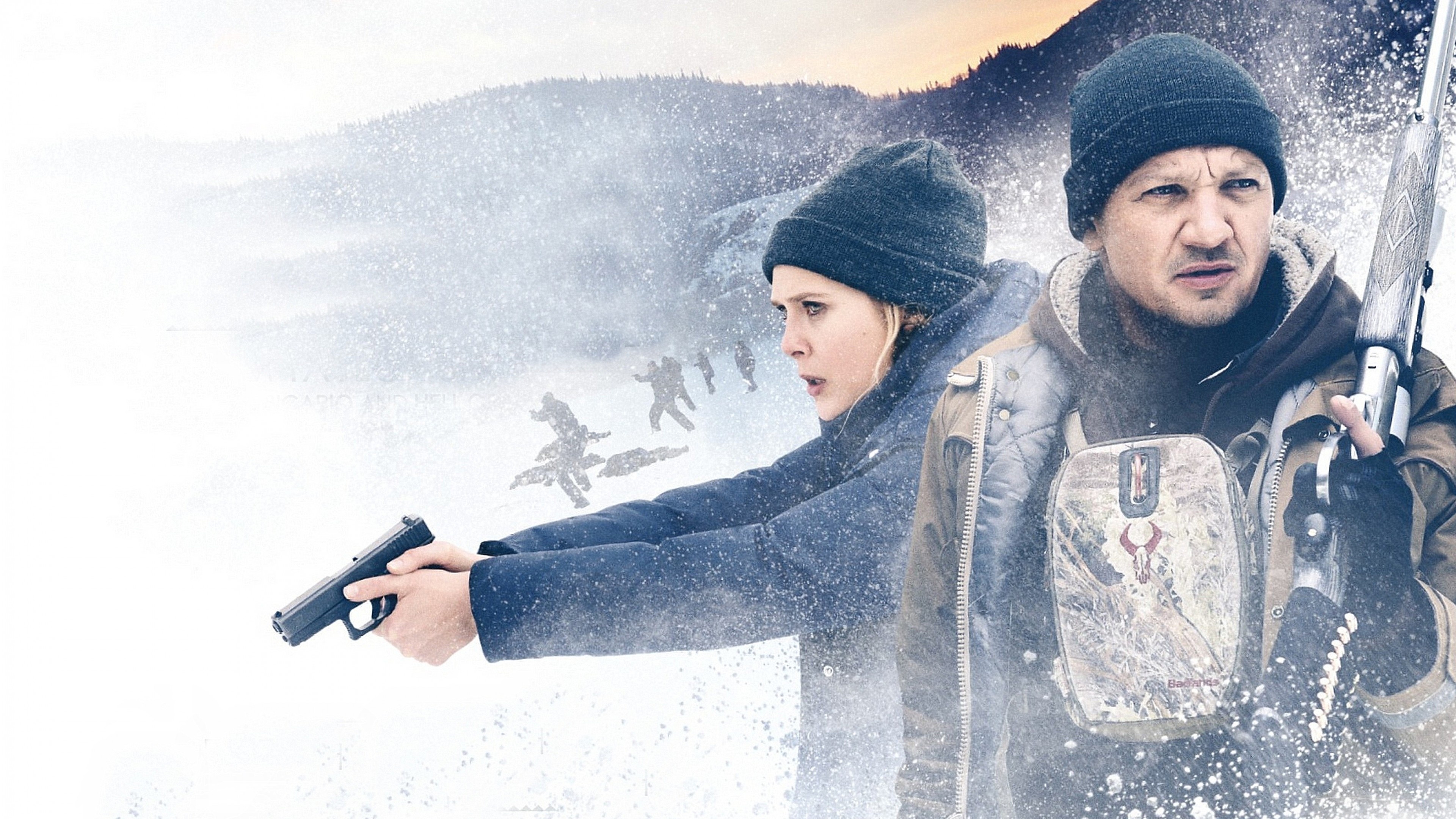 Wind River, Elizabeth Olsen, 3840x2160 4K Desktop