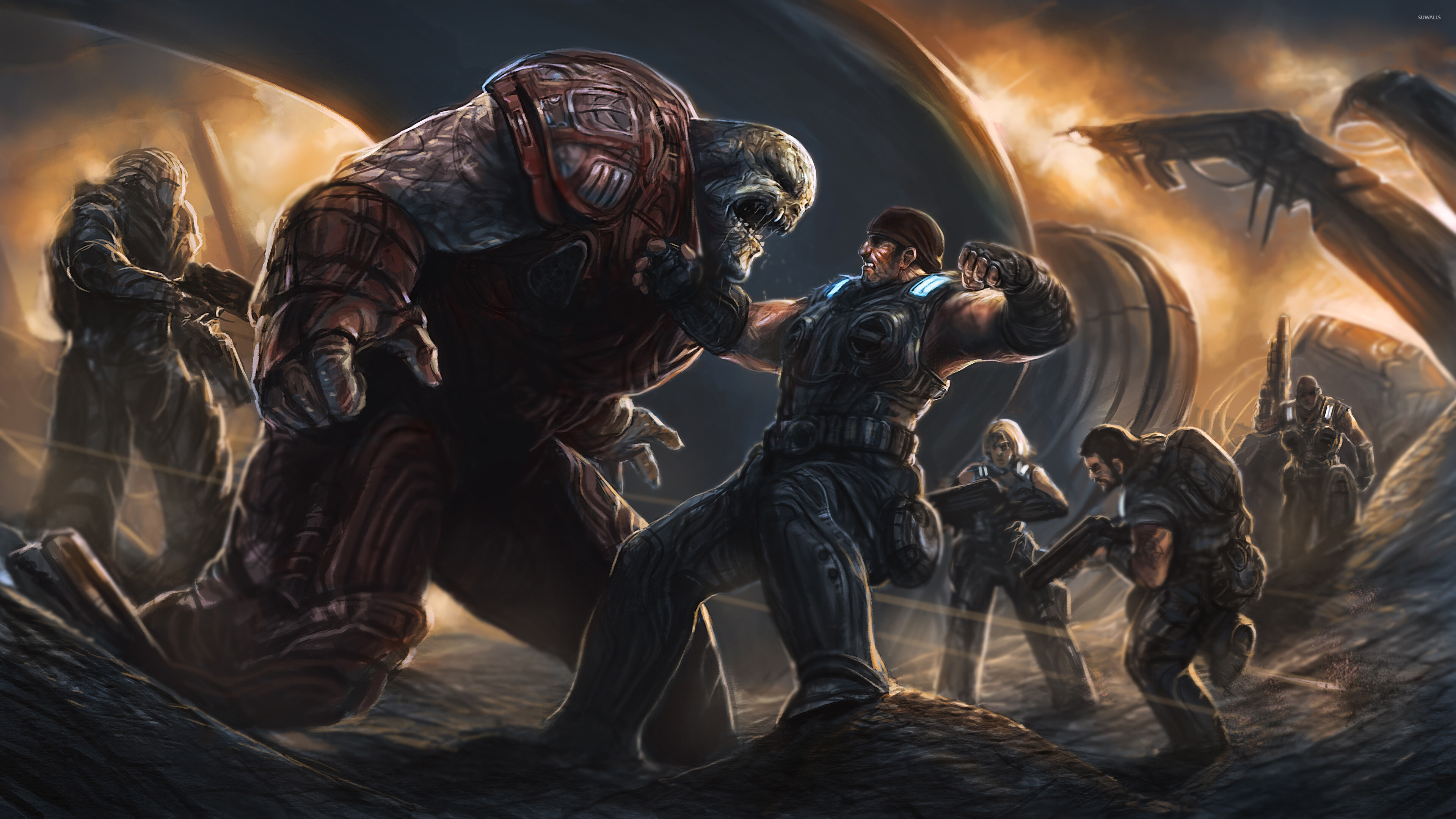 Gears of War 4, Gears of War Wallpaper, 3840x2160 4K Desktop
