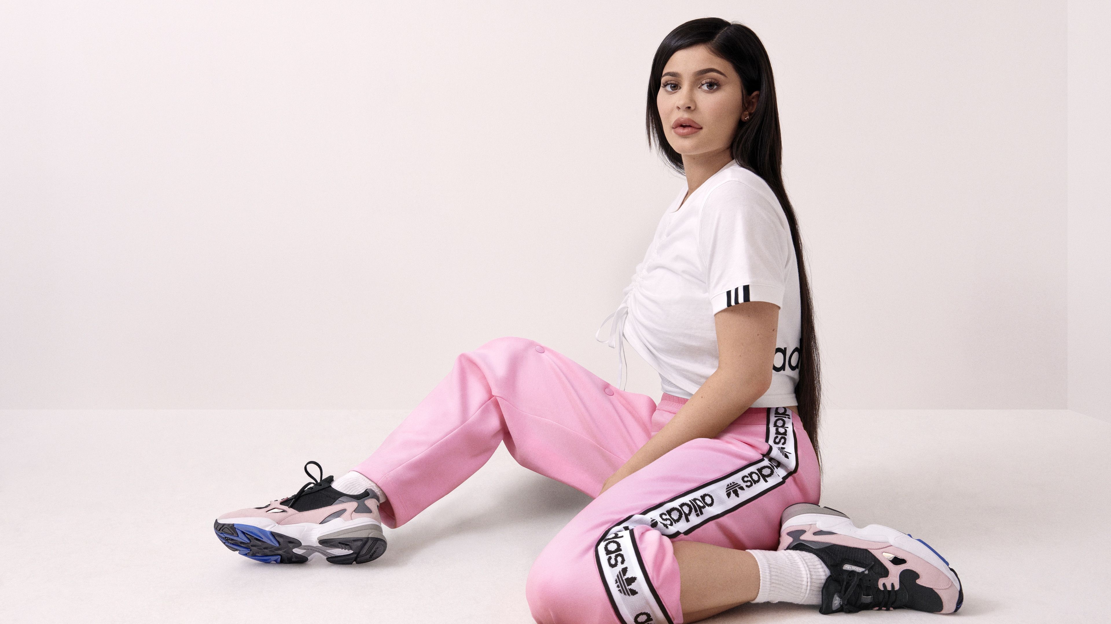 Adidas collaboration, Kylie Jenner Wallpaper, 3840x2160 4K Desktop