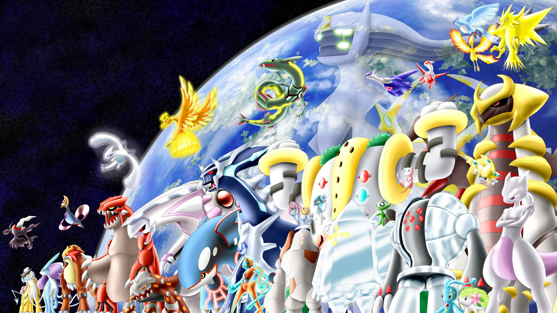 Pokmon, Legendary battles, Stunning HD visuals, Anime-inspired, 1920x1080 Full HD Desktop