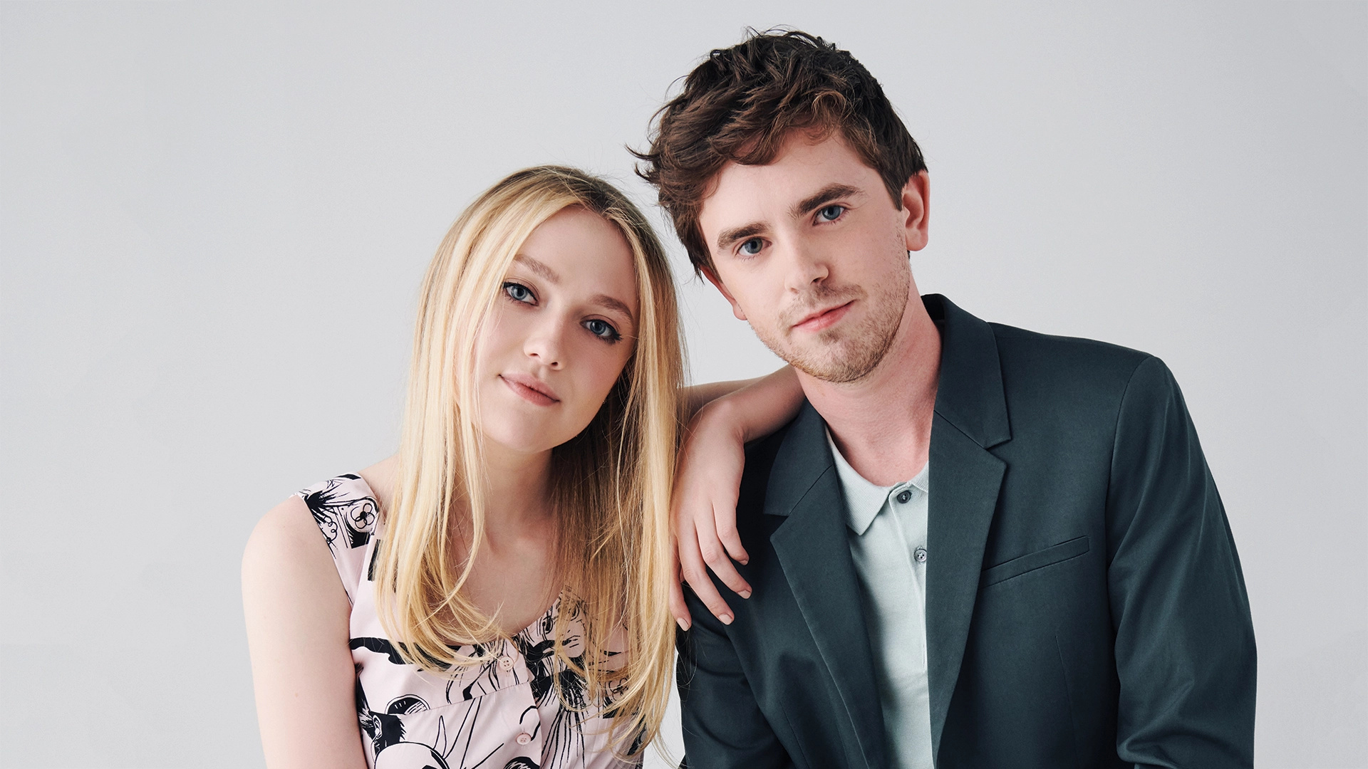 Dakota Fanning, Freddie Highmore, Alienist, Good Doctor, Impressive Acting, 1920x1080 Full HD Desktop