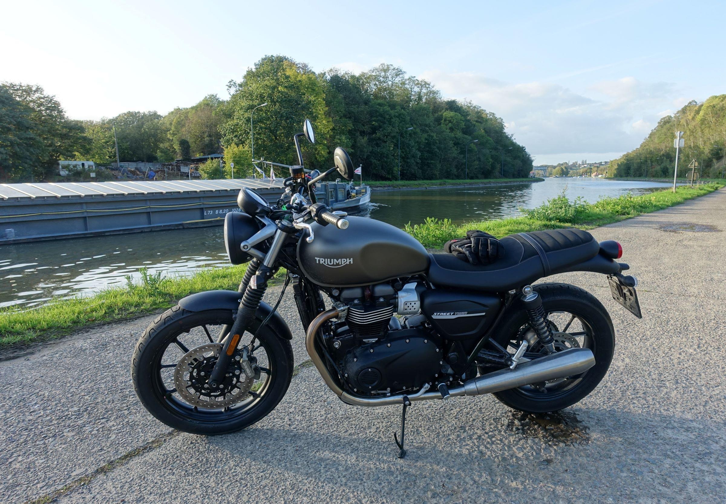 Triumph Street Twin, 2019, A2 version, Vintage, 2400x1670 HD Desktop