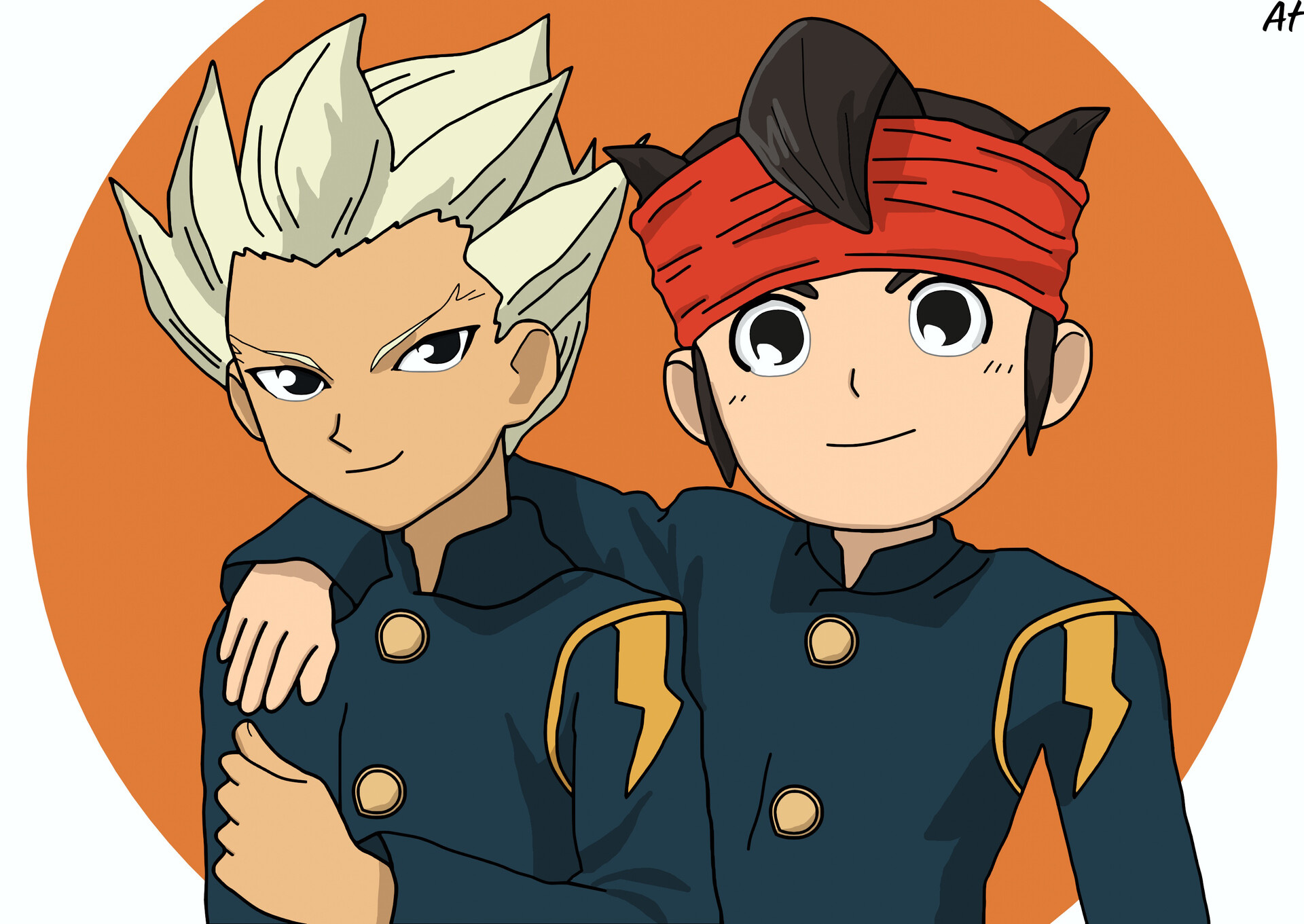 Raimon and Endou, Inazuma Eleven Wallpaper, 1920x1370 HD Desktop