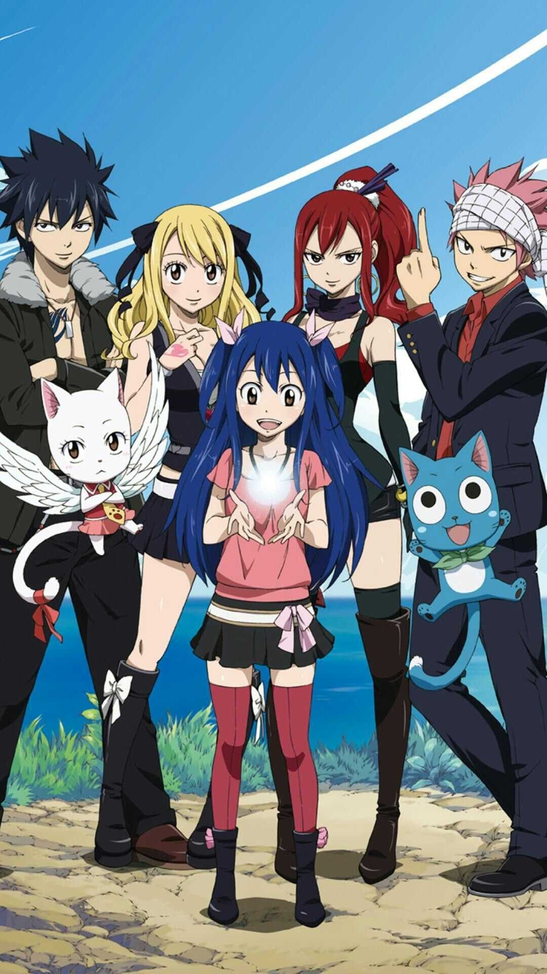 Fairy Tail, Wallpaper, Idlewp, 1080x1920 Full HD Phone