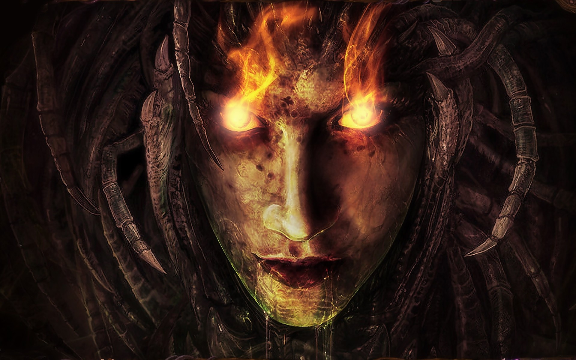 Fantasy art, Artwork, Kerrigan, StarCraft, 1920x1200 HD Desktop