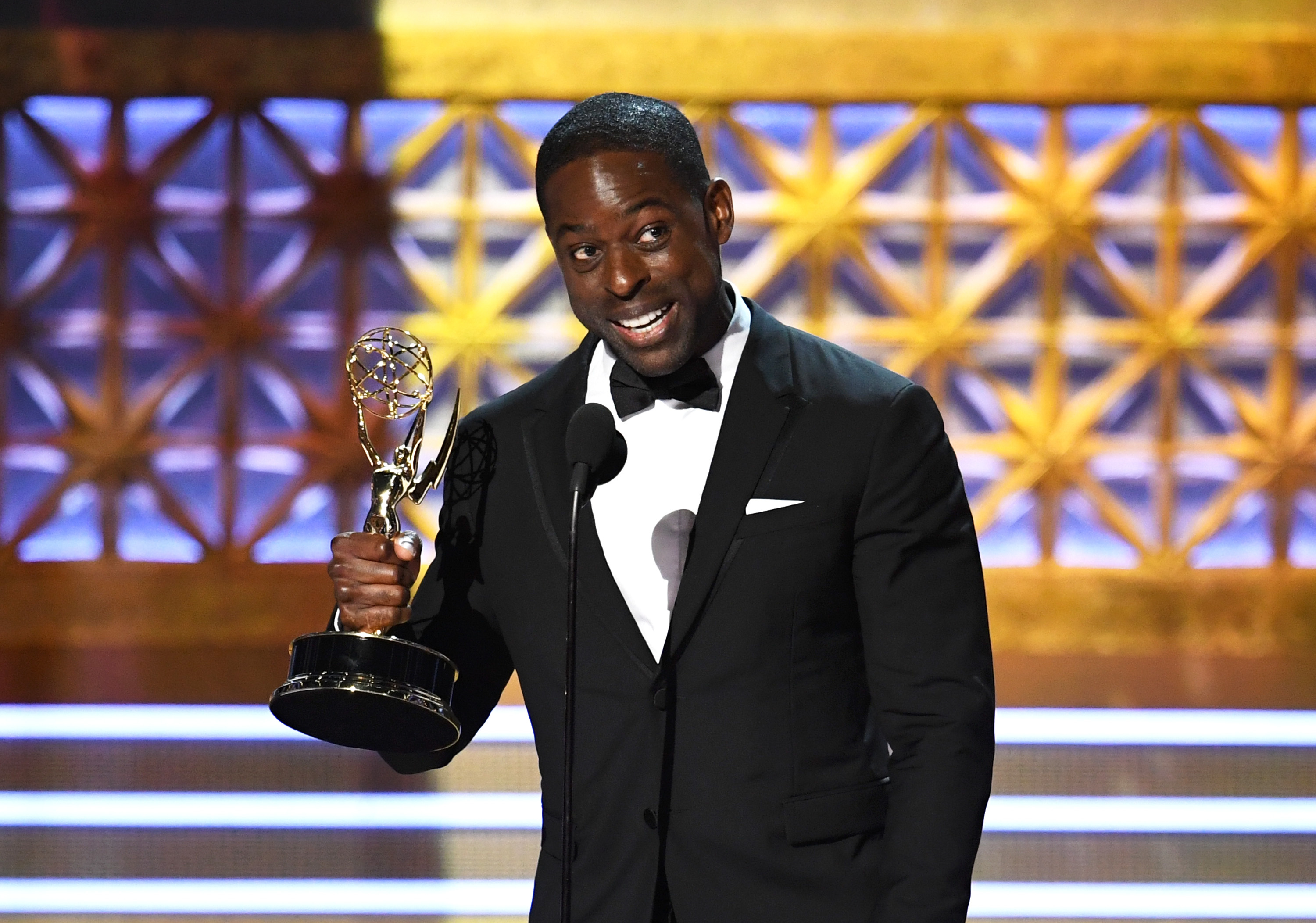 Emmy Awards 2017, Sterling K. Brown Wallpaper, 3000x2110 HD Desktop