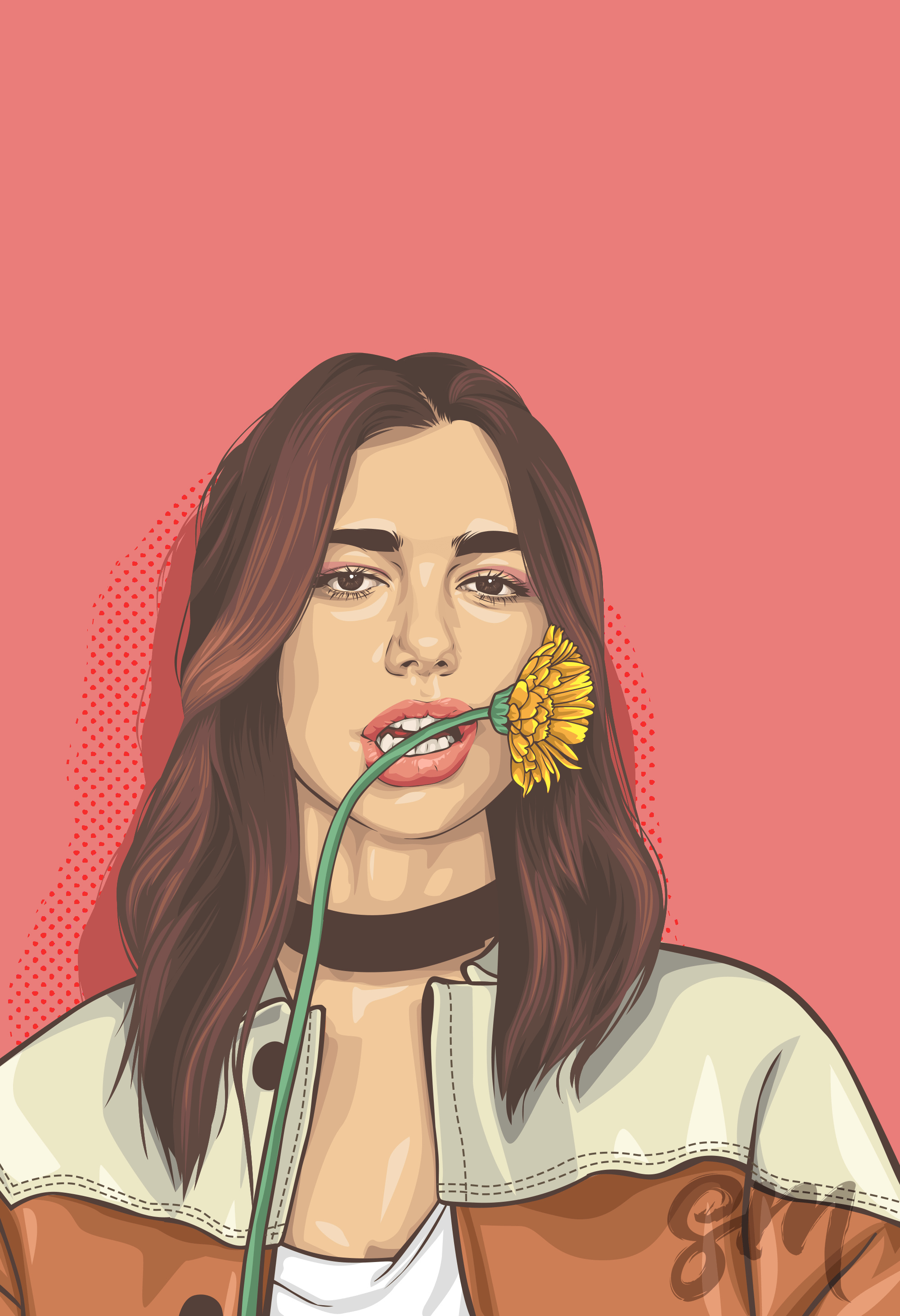 Girly hipster nuances, Free-spirited design, Feminine trends, Artistic appreciation, Vibrant palette, 2000x2930 HD Phone