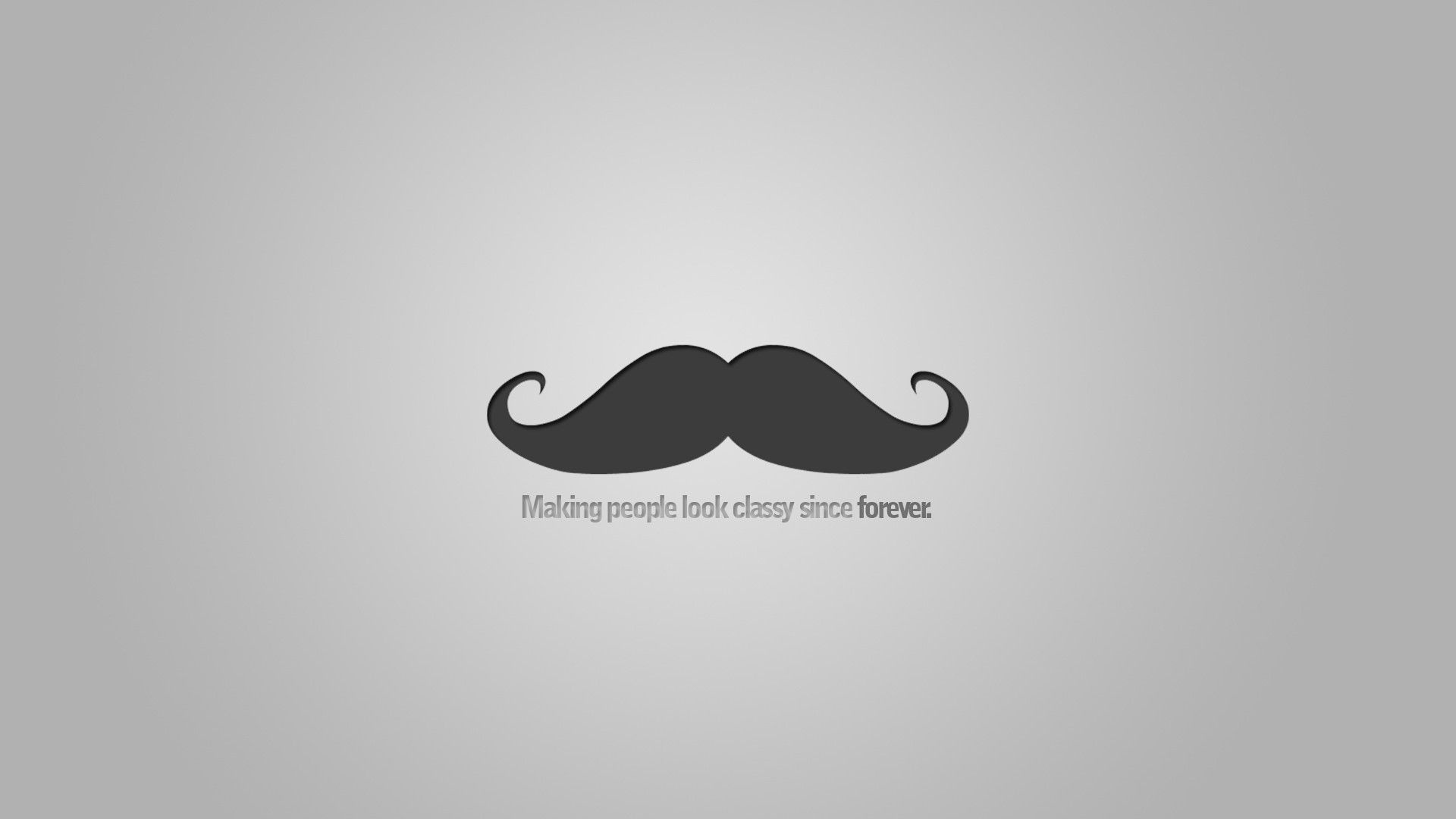 Galaxy Mustache, Kawaii vibes, Cute wallpapers, Whimsical backgrounds, 1920x1080 Full HD Desktop