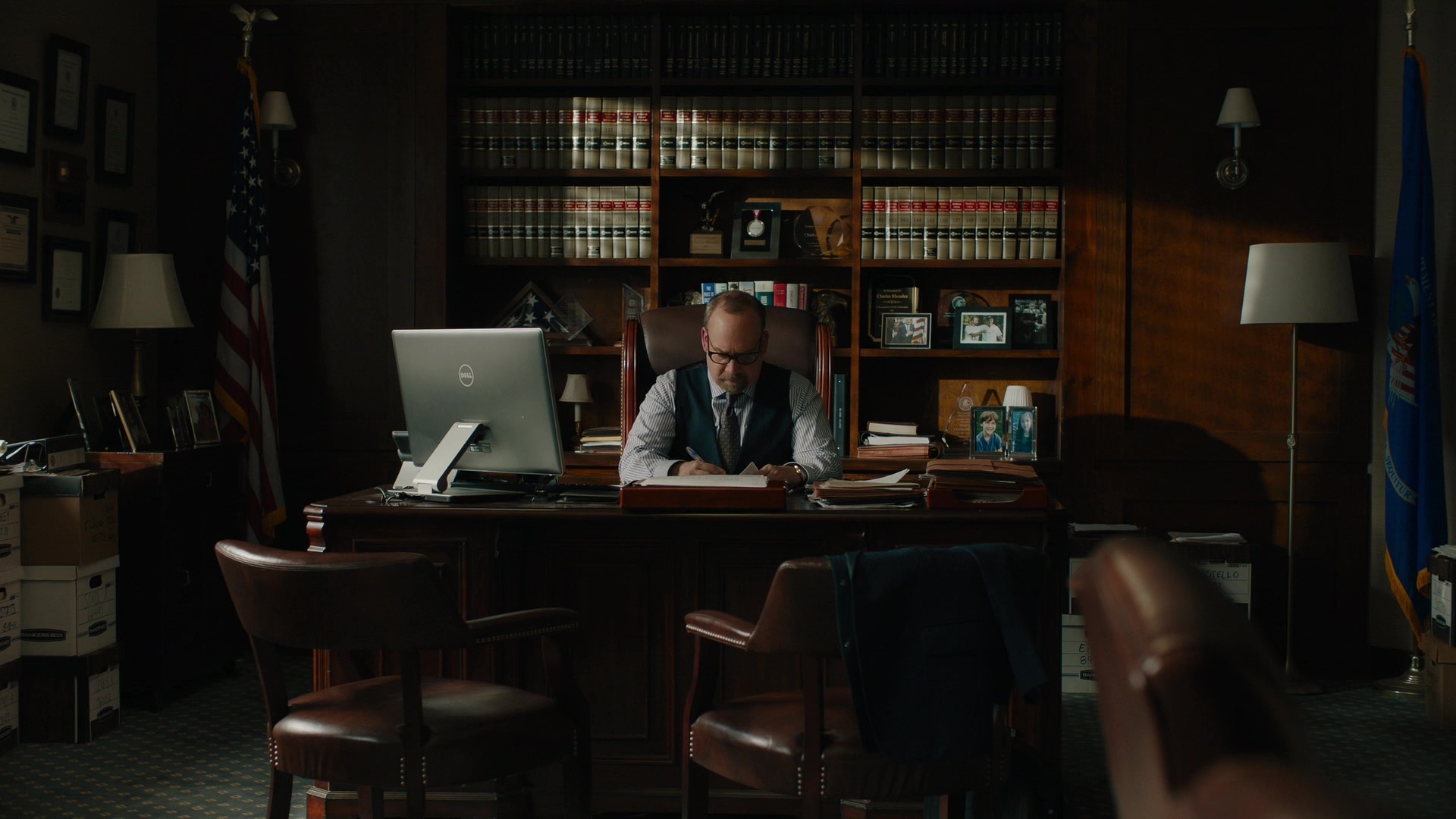 Paul Giamatti, Dell all in one computer, Billions Redemption 2018, 1920x1080 Full HD Desktop