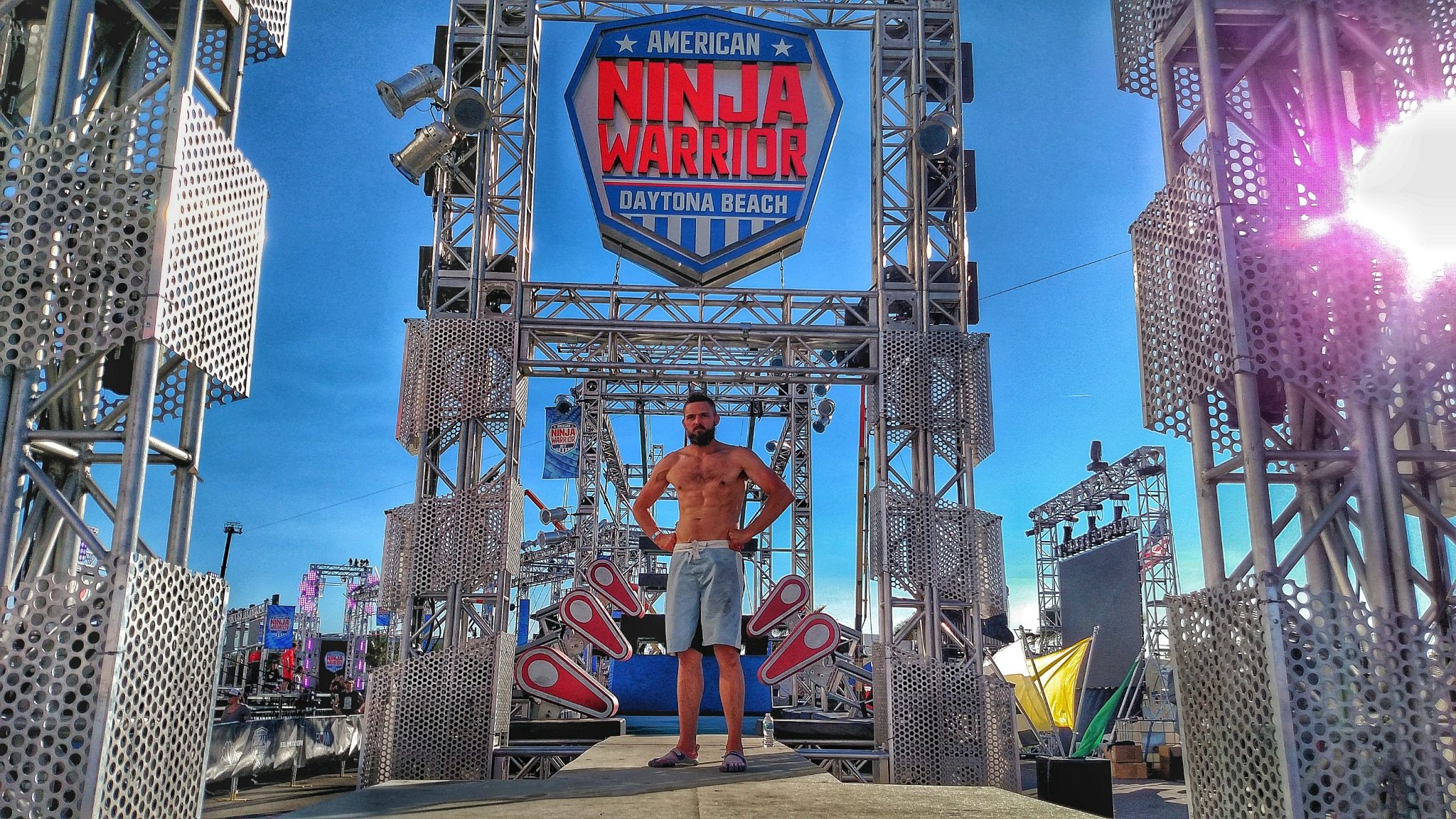 American Ninja Warrior, TV show, Behind the scenes, Becoming a ninja, 2050x1160 HD Desktop