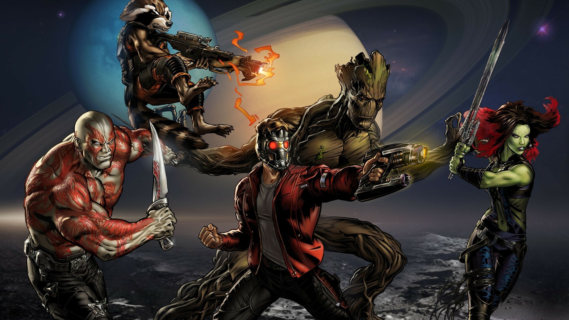 Guardians, Marvel's Guardians of the Galaxy Wallpaper, 1920x1080 Full HD Desktop