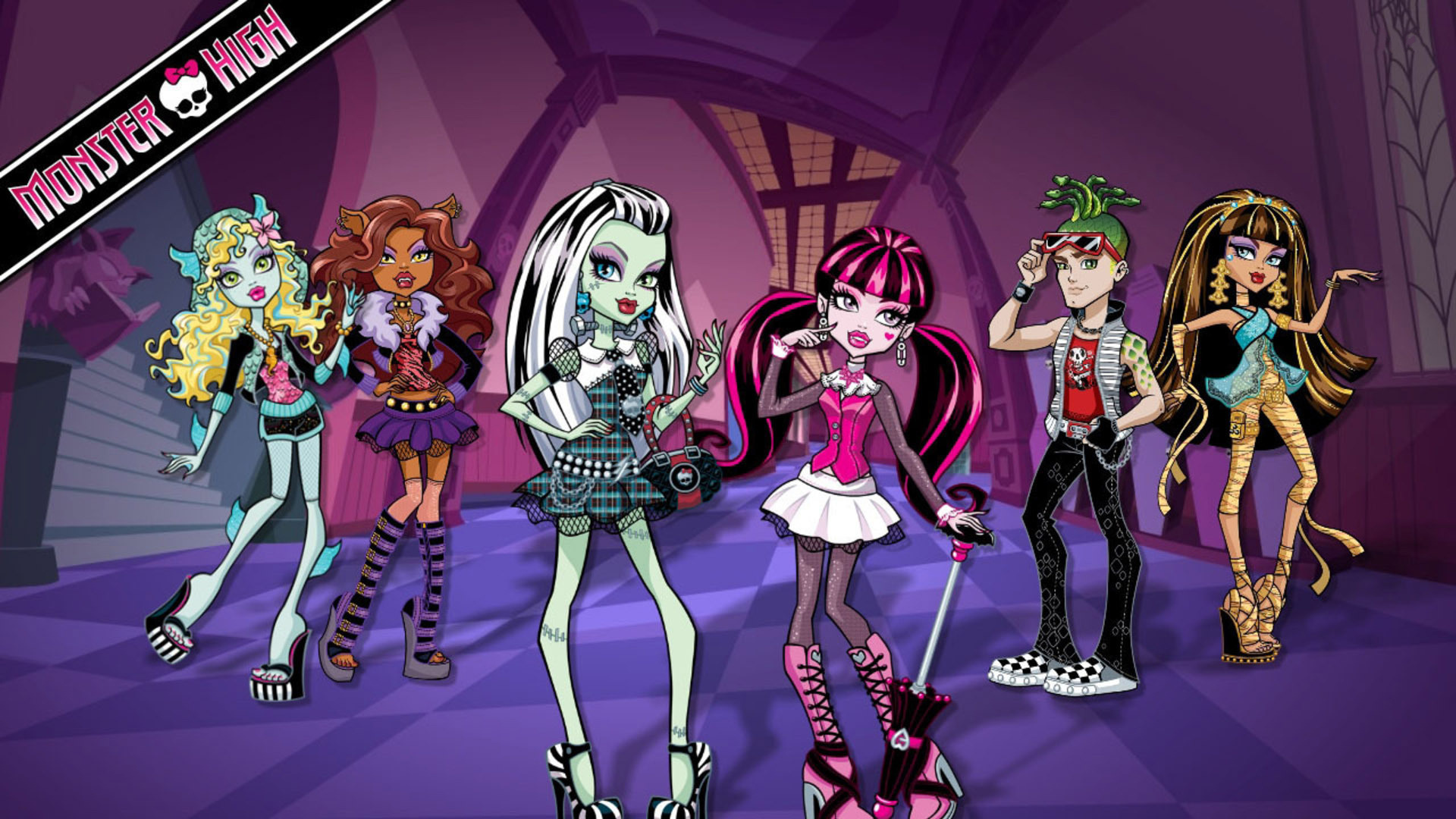 Monster High, HD wallpapers, Hauntingly beautiful, Mysterious allure, 1920x1080 Full HD Desktop