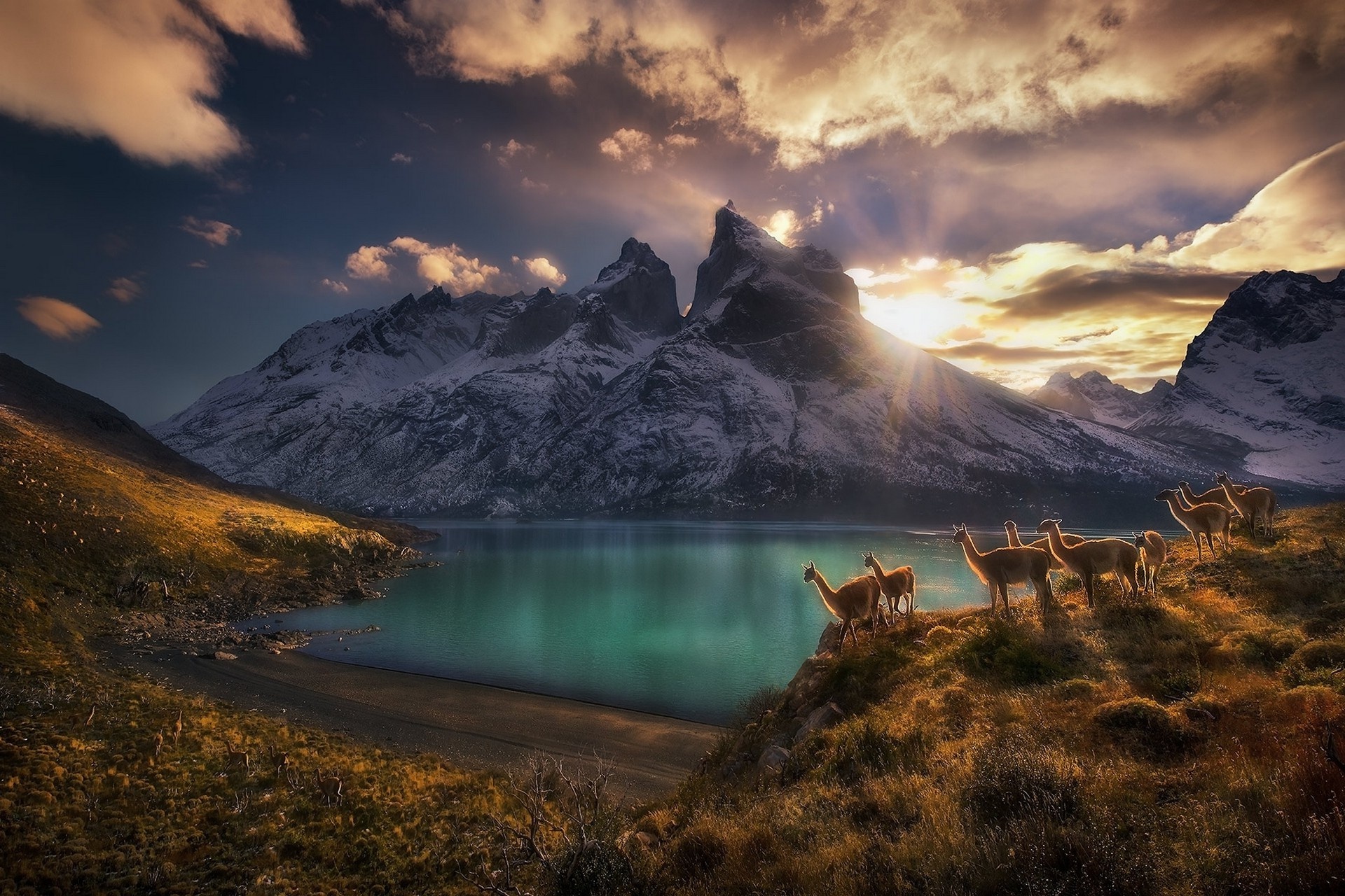 Torres del Paine National Park wallpapers, Posted by Sarah Peltier, 1920x1280 HD Desktop