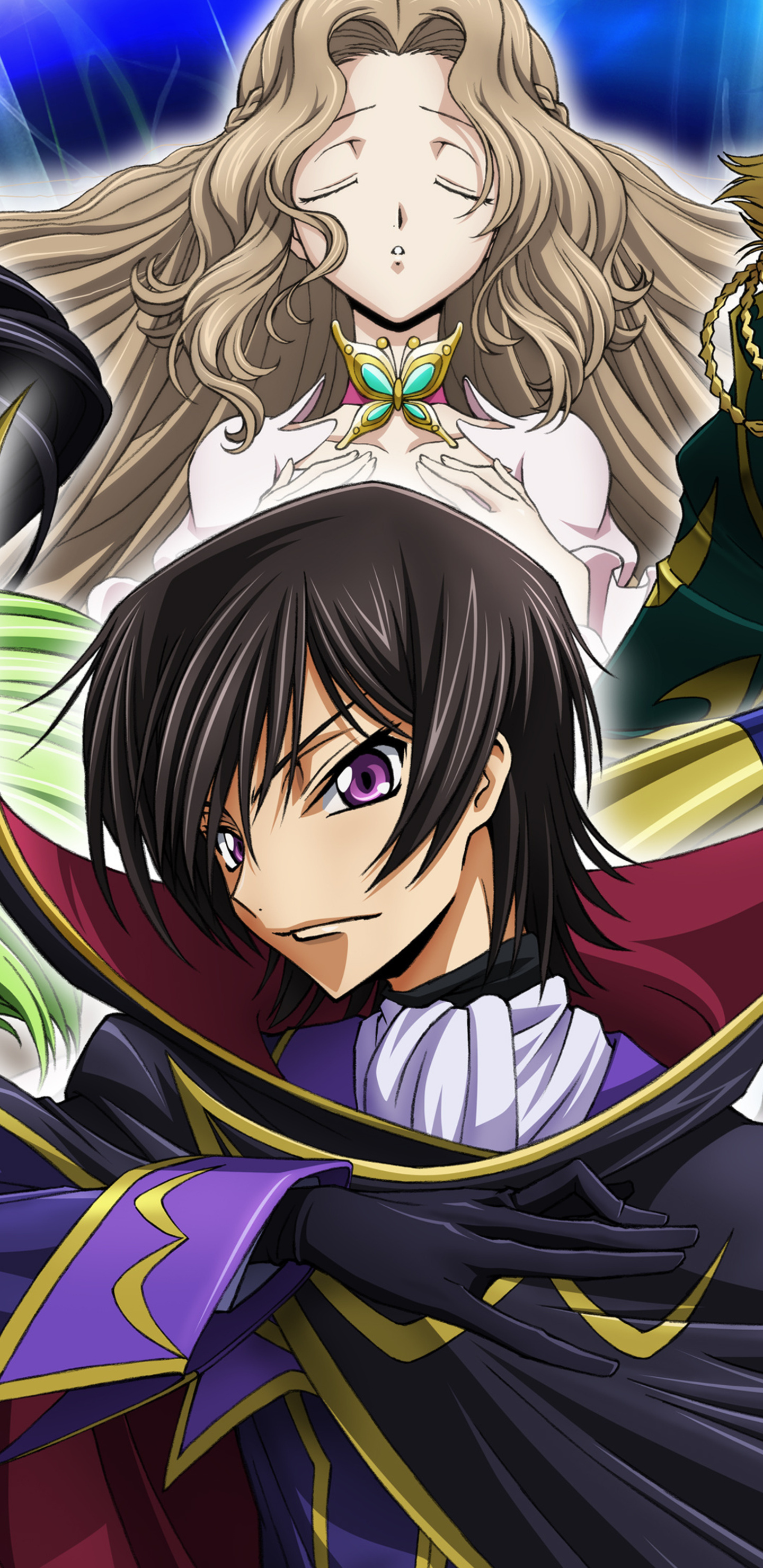 Code Geass, Lelouch Lamperouge, Samsung wallpapers, 1440x2960 HD Phone