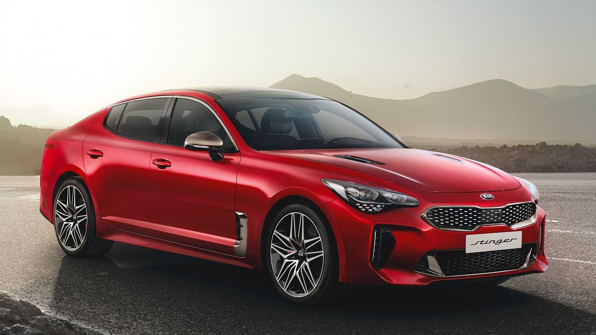 Kia Stinger 2021, Premium sports car, High-quality images, 1920x1080 Full HD Desktop